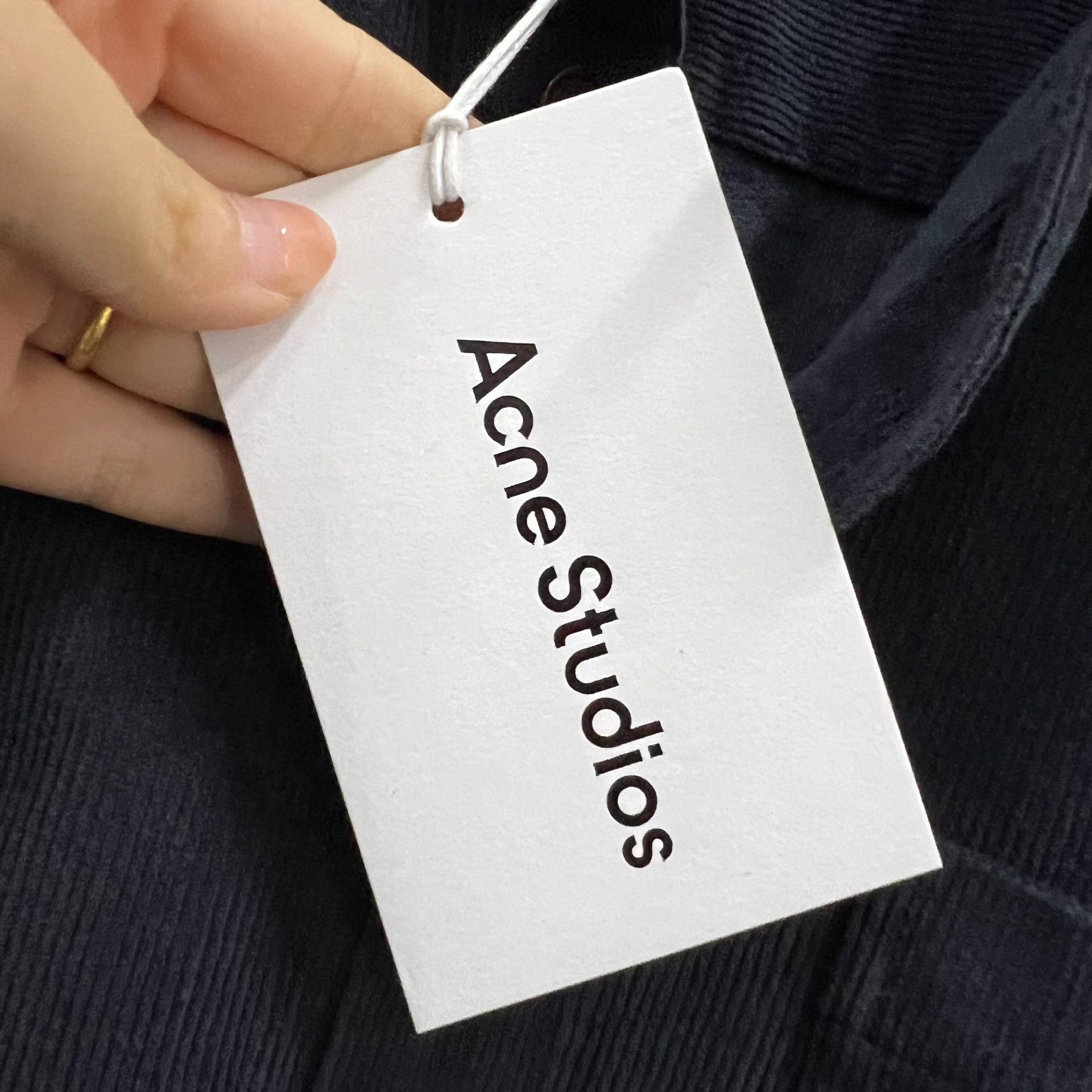 Acne Studios Acne Studios Corduroy Shirt s Men Size US S / EU 44-46 / 1 - 4 Thumbnail