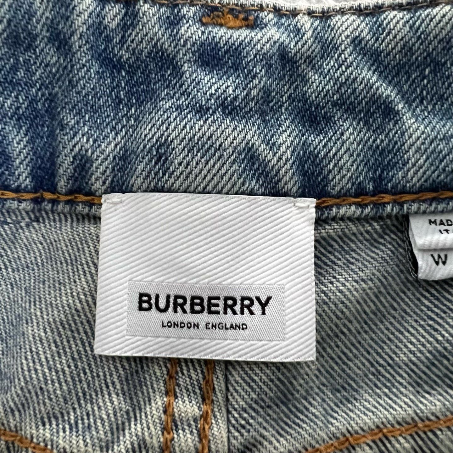 Burberry Burberry Denim Blue Jeans 25 Women Size 25" / US 0 / IT 36 - 3 Thumbnail