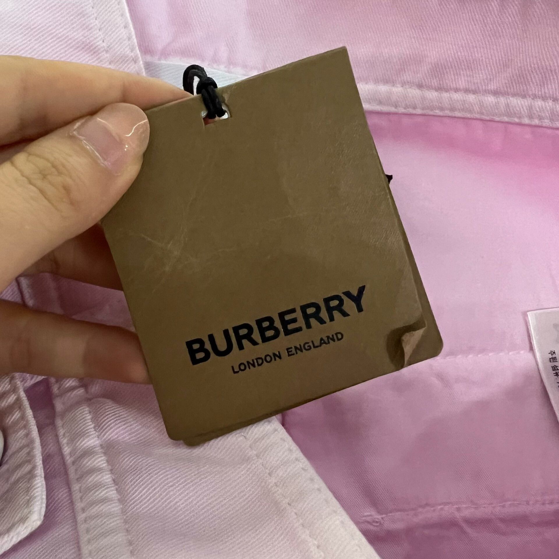 Burberry Burberry Denim Pink Jeans 36 Women Size 36" / US 14 / IT 50 - 4 Thumbnail