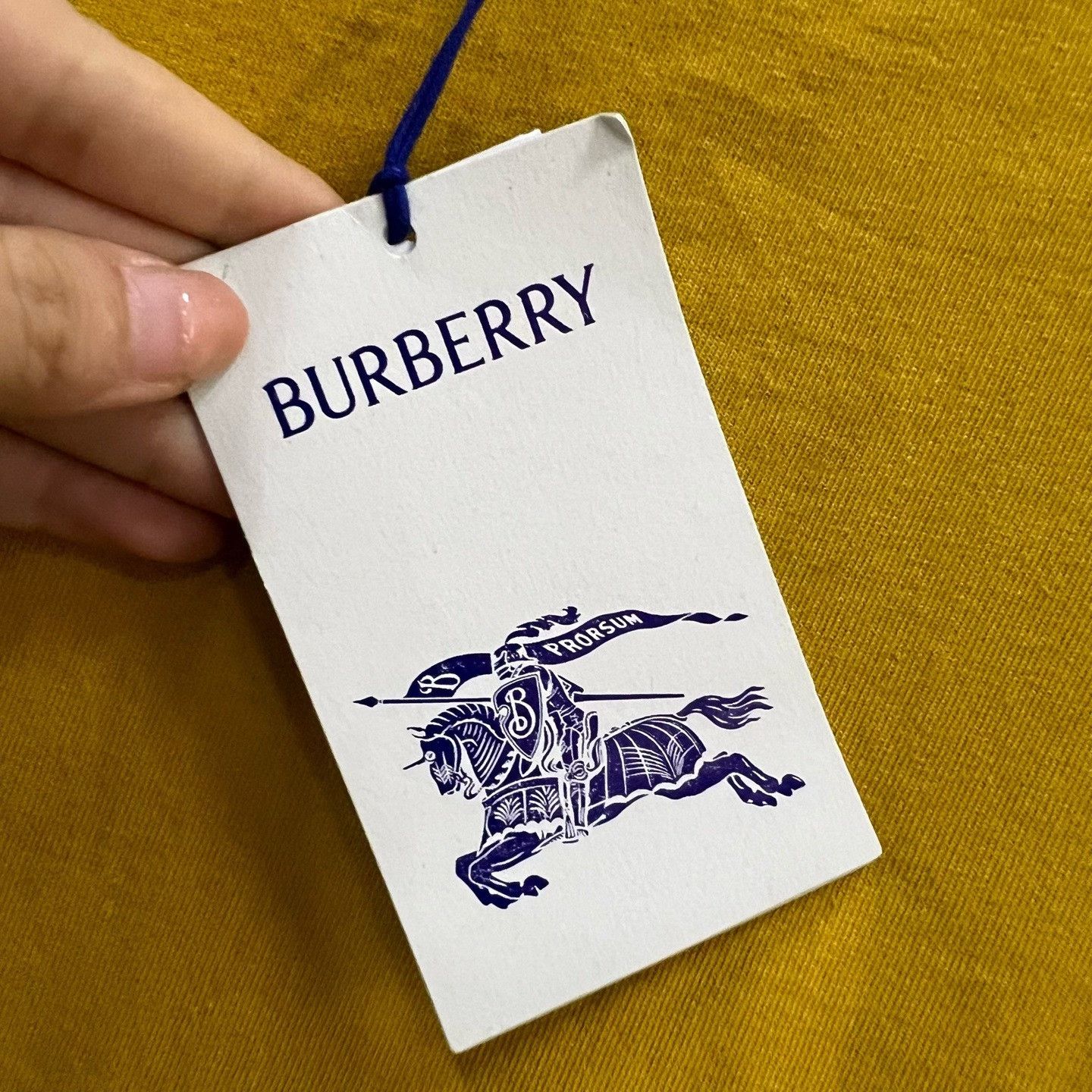 Burberry Burberry Patchwork Yellow T-Shirt S Women Size S / US 4 / IT 40 - 5 Thumbnail