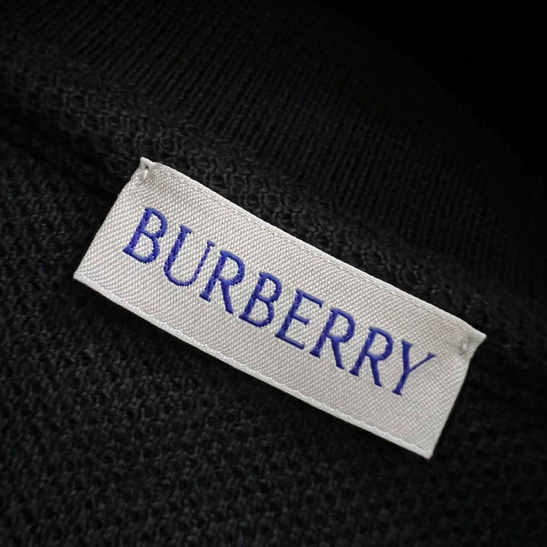 Burberry Burberry Embroidered Black Polo m Men Size US M / EU 48-50 / 2 - 4 Thumbnail