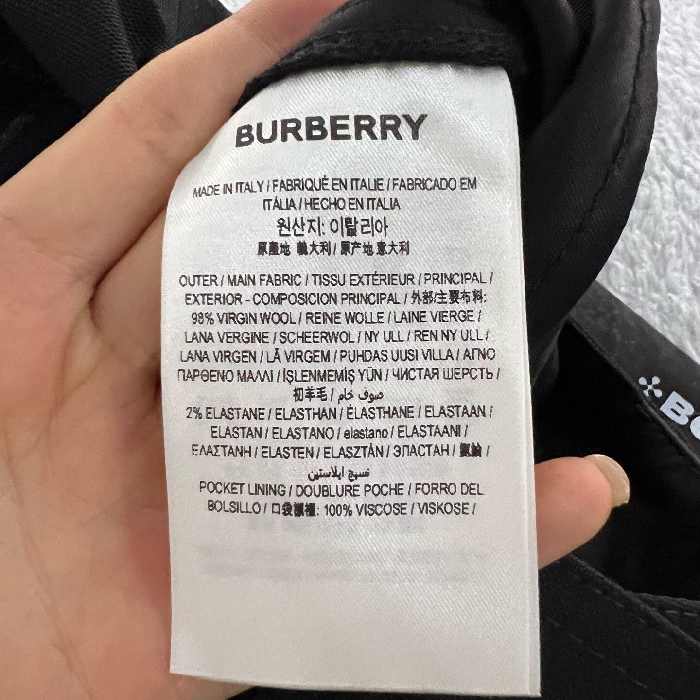 Burberry Burberry Black Casual Pants 38 Men Size US 38 / EU 54 - 5 Thumbnail