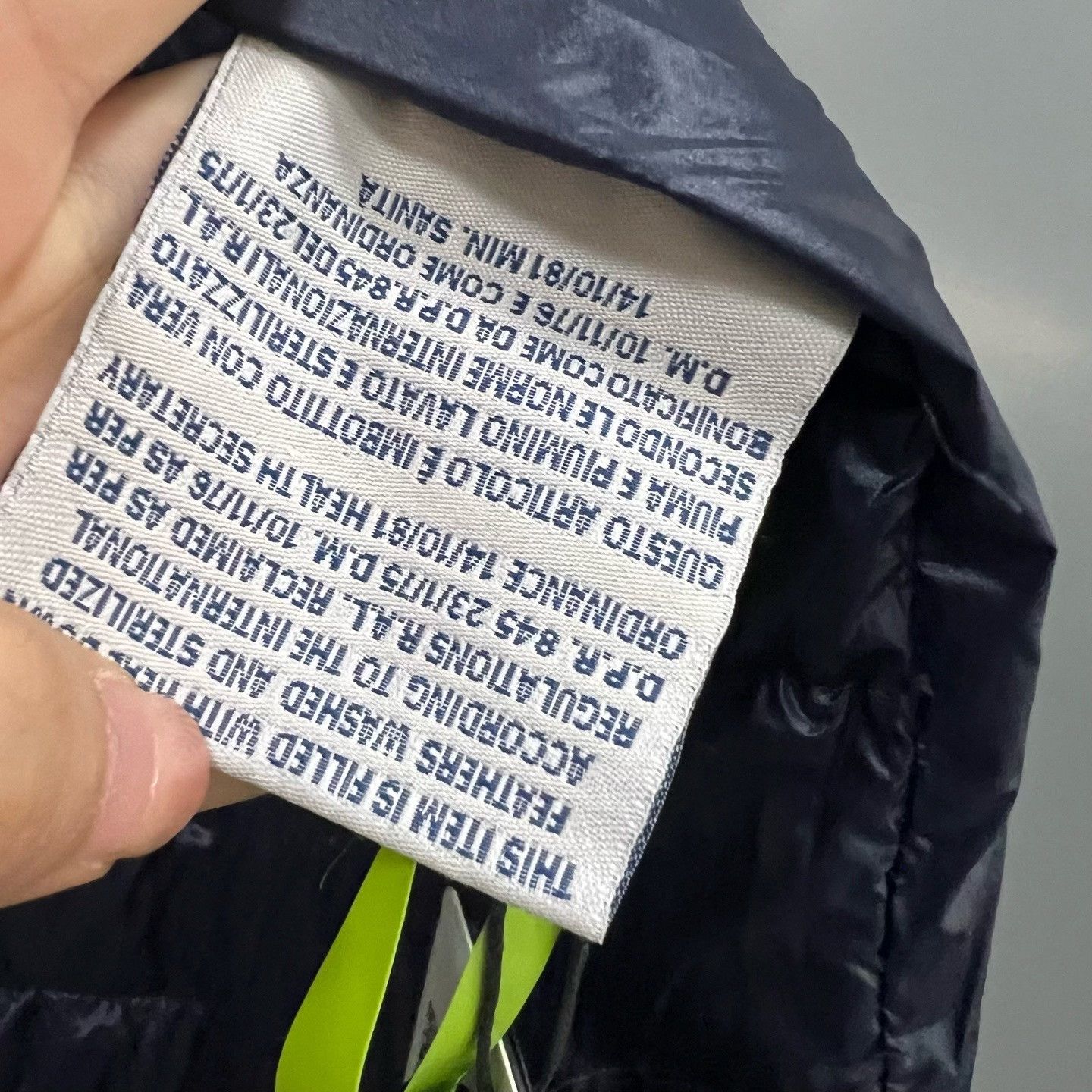 Moncler Moncler Down Blue Heavy Coat xxs Men Size US XXS / EU 40 - 4 Thumbnail