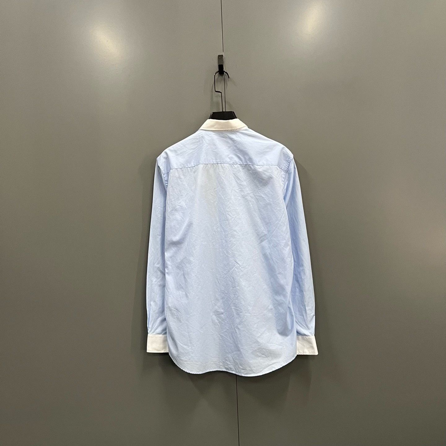 Burberry Burberry Blue Shirt xxs Men Size US XXS / EU 40 - 2 Thumbnail