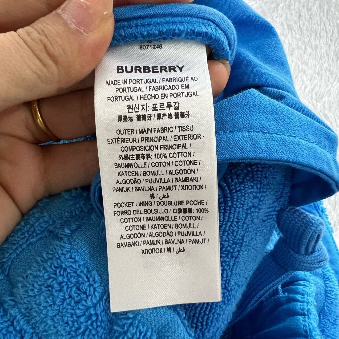 Burberry Burberry Plaid Blue Shorts 28 Men Size US 28 / EU 44 - 4 Thumbnail