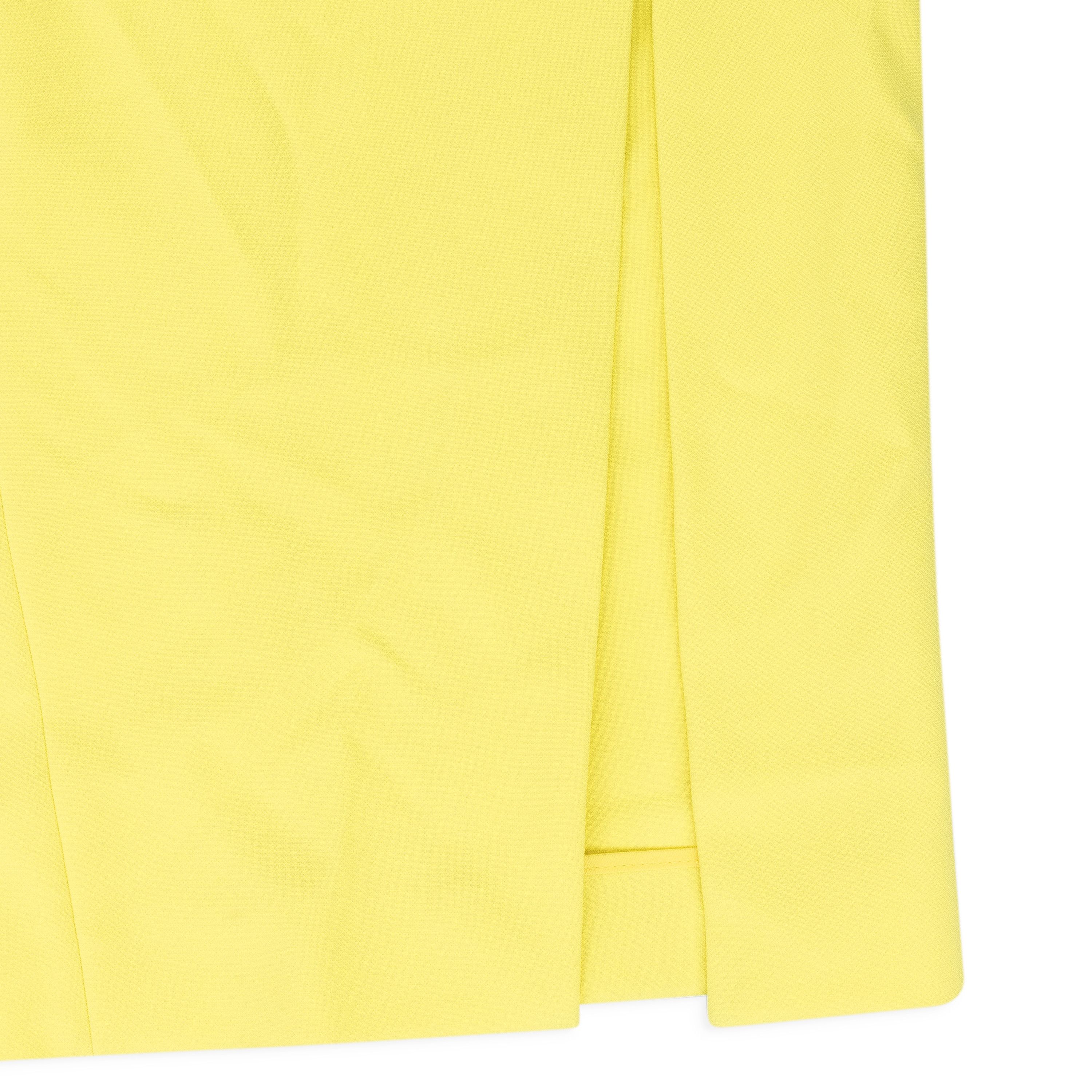 Mugler Mugler Yellow Bustier Dress SIZE 34 Size XXS / US 00 / IT 34 - 5 Thumbnail