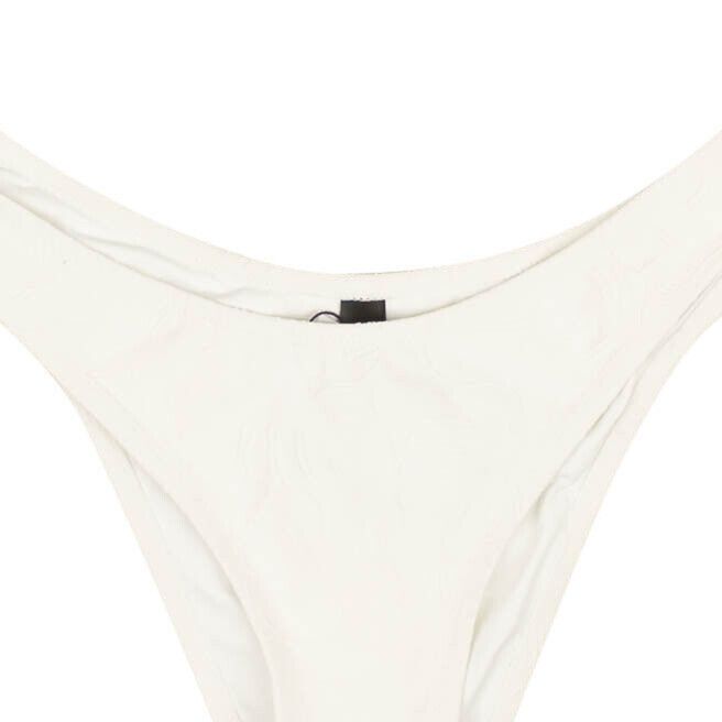 Reina Olga White Leaf Brigitte Bikini Bottoms Size L Size ONE SIZE - 3 Thumbnail