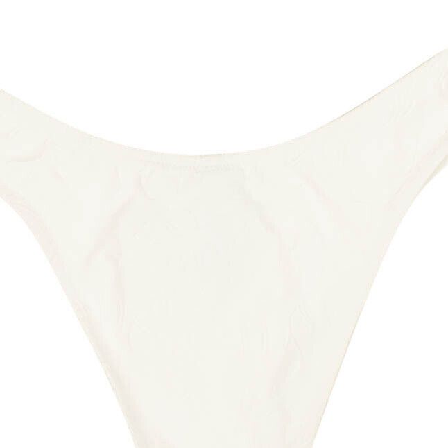 Reina Olga White Leaf Brigitte Bikini Bottoms Size L Size ONE SIZE - 5 Thumbnail