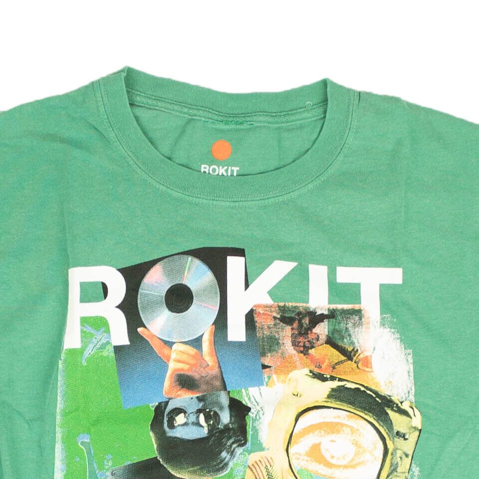 Rokit NEW ROKIT Green The Rush Short Sleeve T-Shirt Size S $55 Size US S / EU 44-46 / 1 - 3 Thumbnail