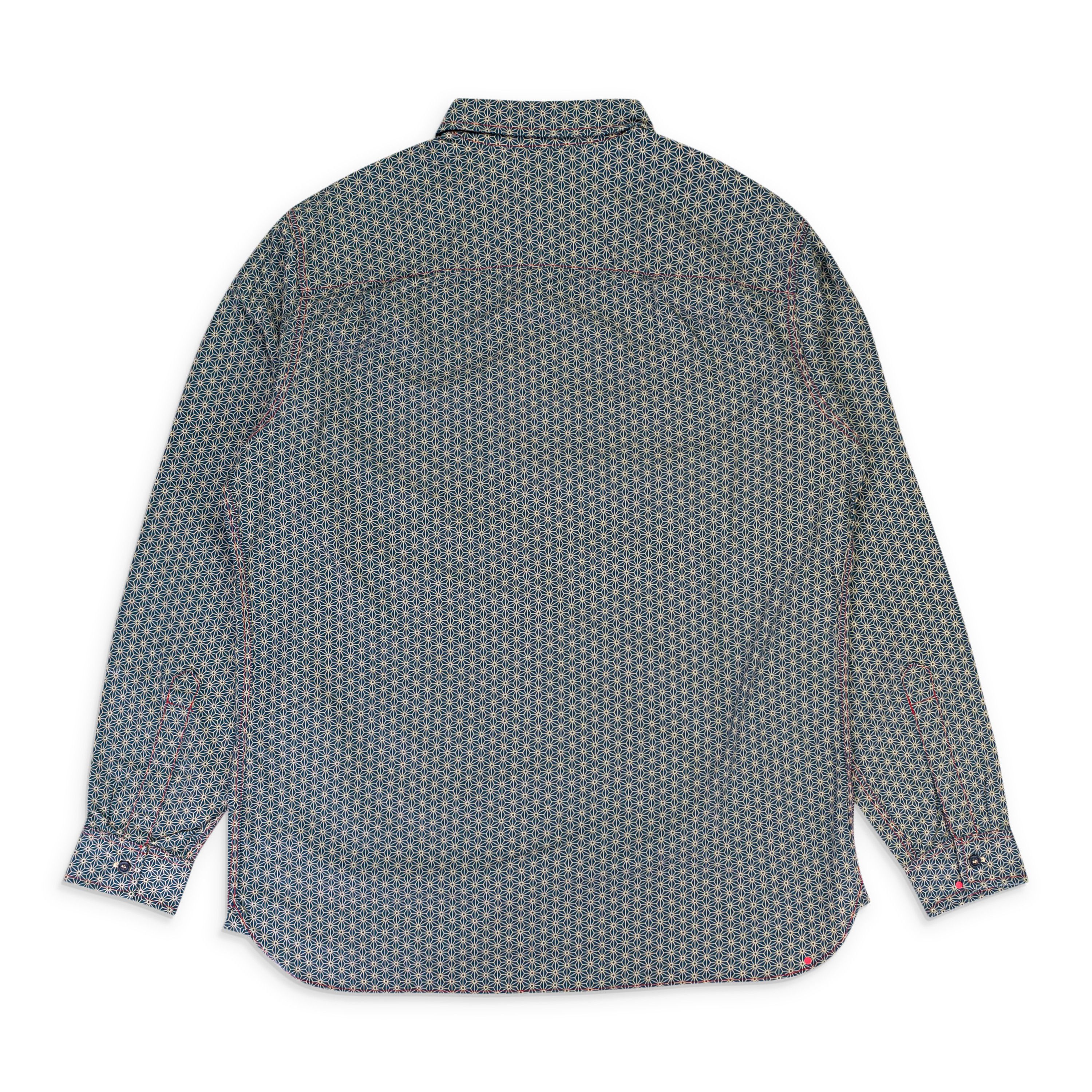 Freemans Sporting Club Green Geometric Button Down Shirt Size S Size US S / EU 44-46 / 1 - 2 Thumbnail
