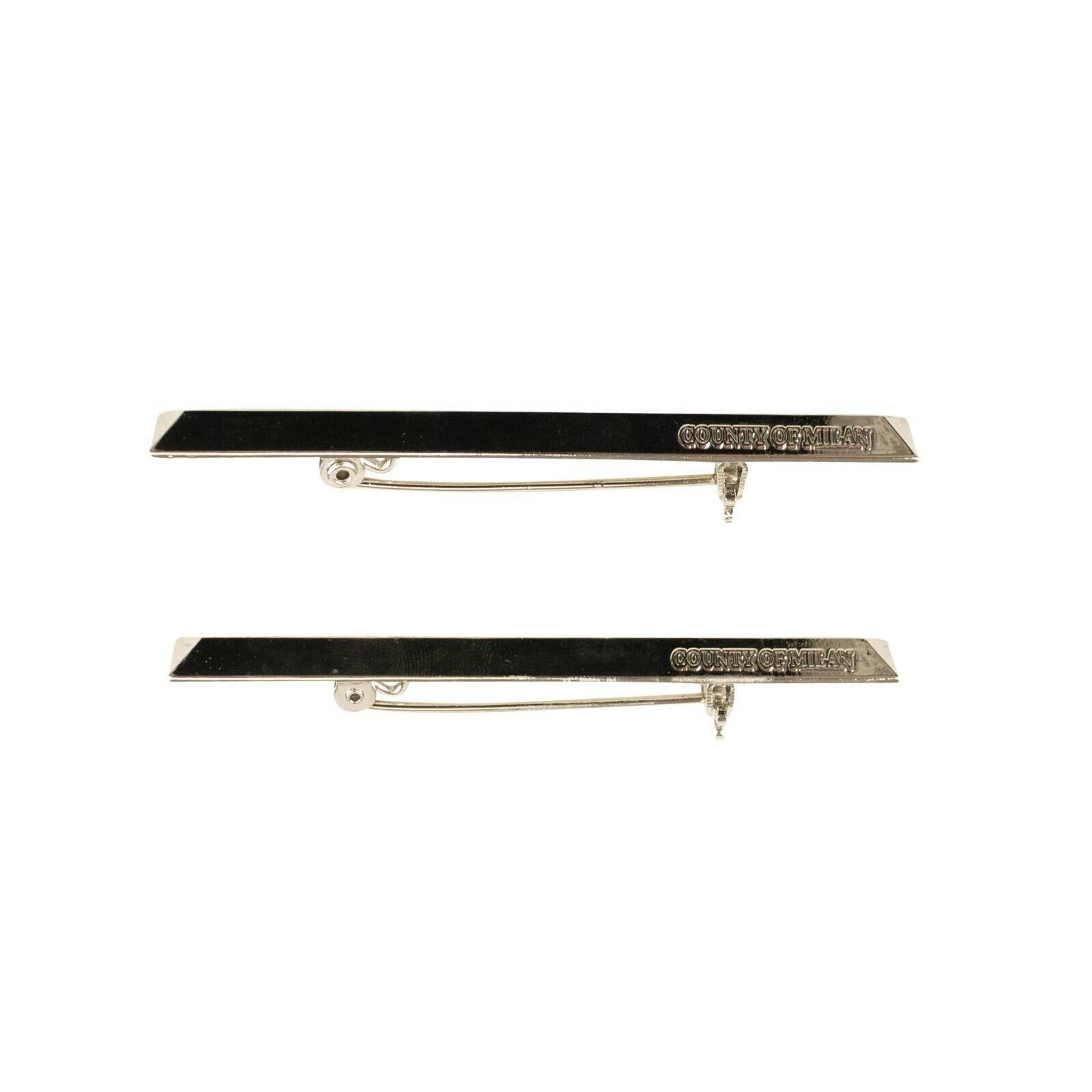 Marcelo Burlon Gold Color Logo Tie Pins Size OS Size ONE SIZE - 2 Thumbnail