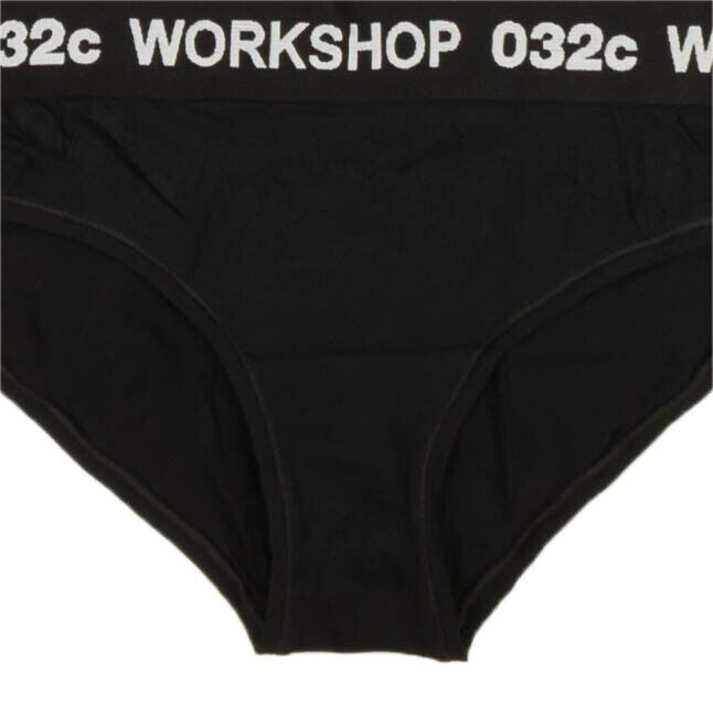 032c NWT 032C Black Classic Text Briefs Size XL $35 Size ONE SIZE - 3 Thumbnail