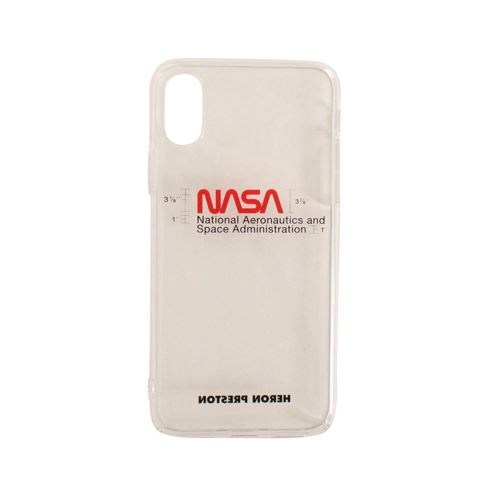 Heron Preston NIB HERON PRESTON Clear NASA XR Phone Case Size OS $100 Size ONE SIZE - 4 Thumbnail