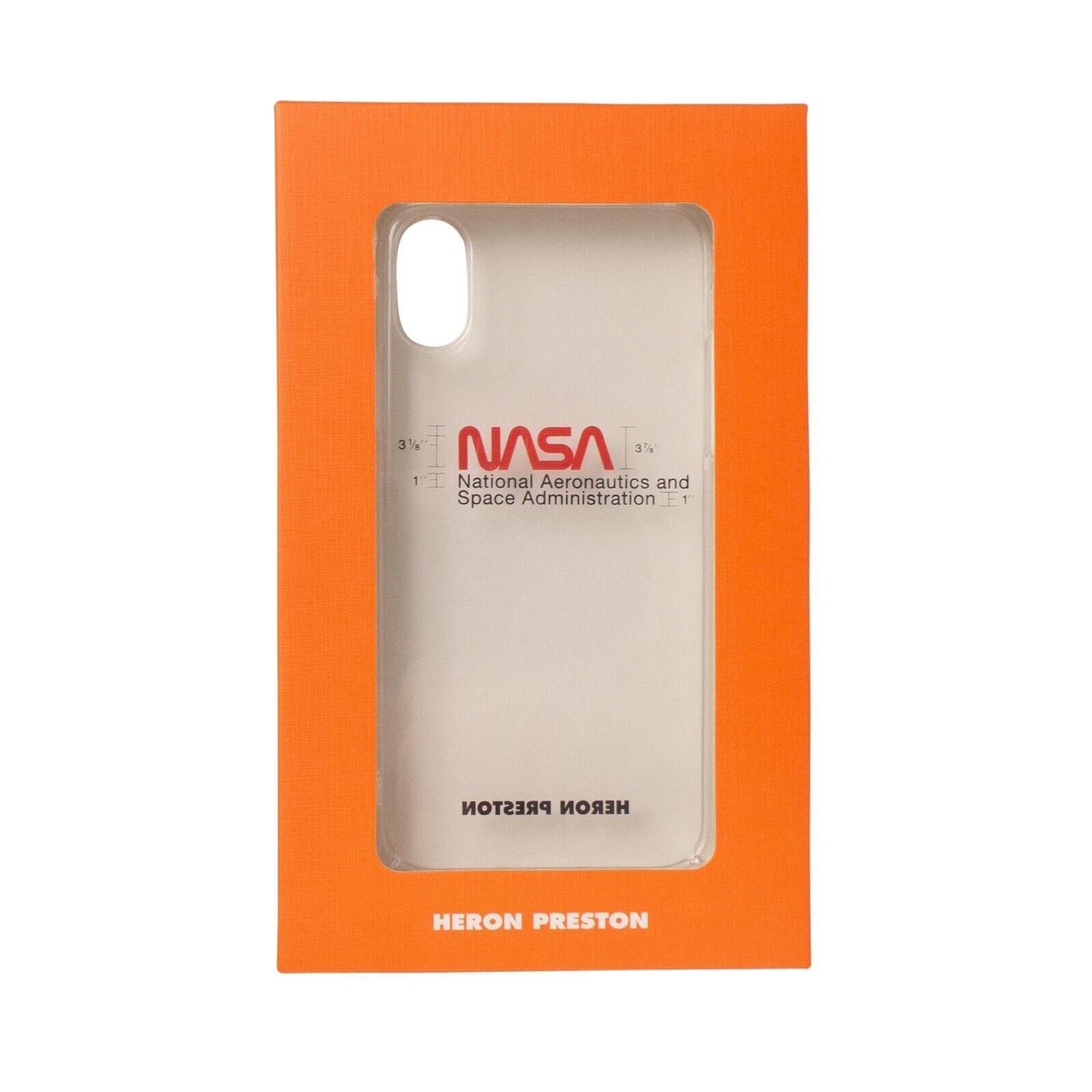 Heron Preston NIB HERON PRESTON Clear NASA XR Phone Case Size OS $100 Size ONE SIZE - 5 Thumbnail