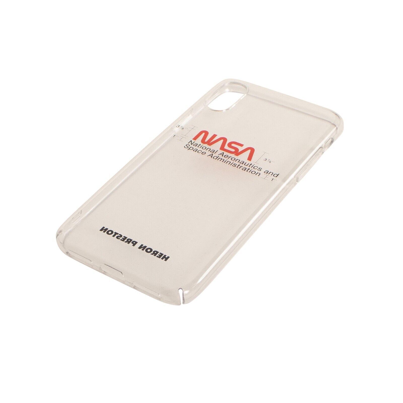 Heron Preston NIB HERON PRESTON Clear NASA XR Phone Case Size OS $100 Size ONE SIZE - 3 Thumbnail