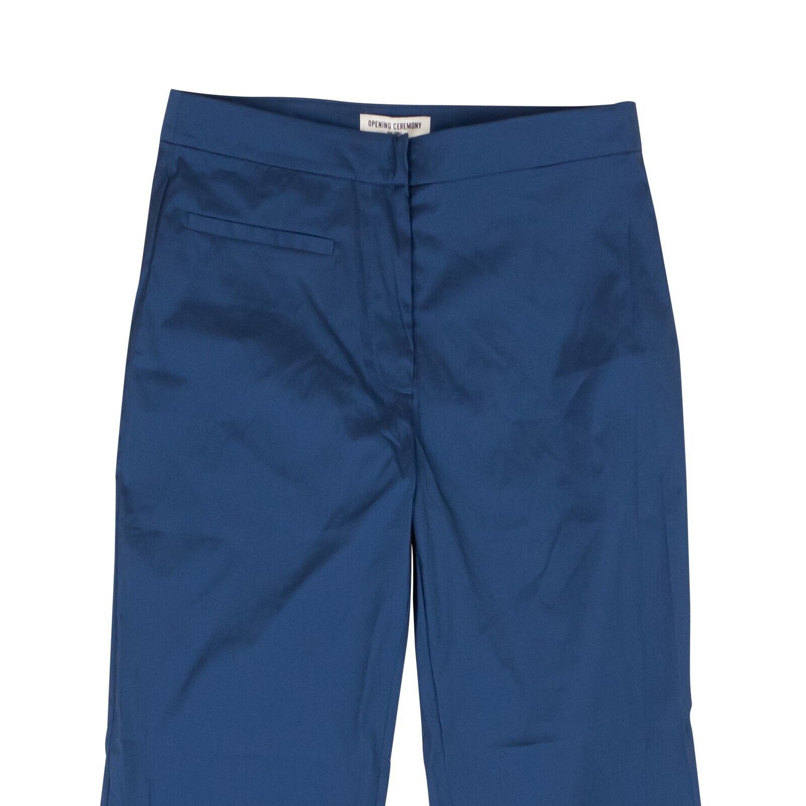 Opening Ceremony Navy Blue Stretchy Baby Cigarette Pants Size 4 Size 27" / US 4 / IT 40 - 2 Thumbnail