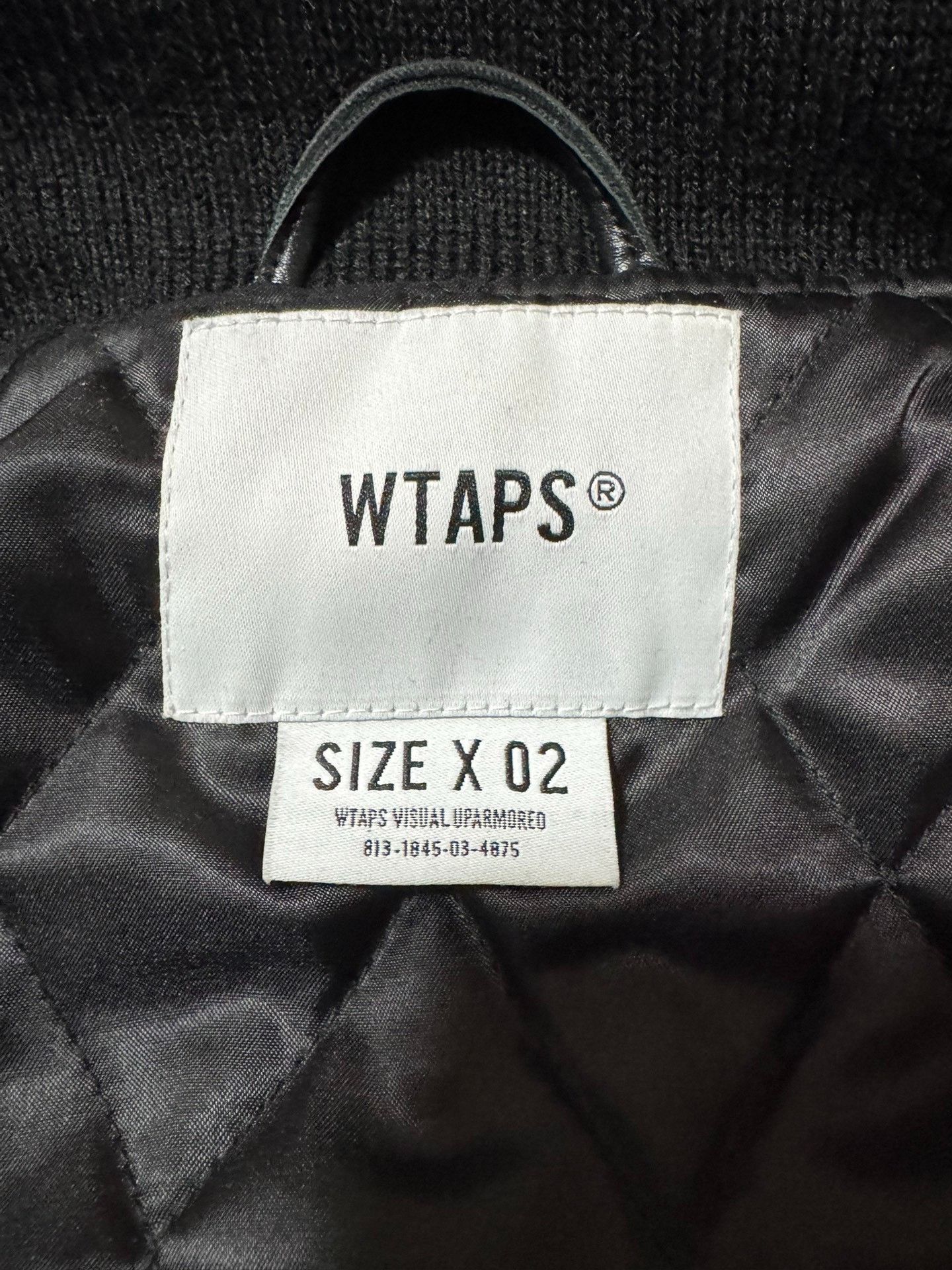 Wtaps WTAPS 22AW Leather Sleeve Baseball Jacket Size US M / EU 48-50 / 2 - 4 Thumbnail