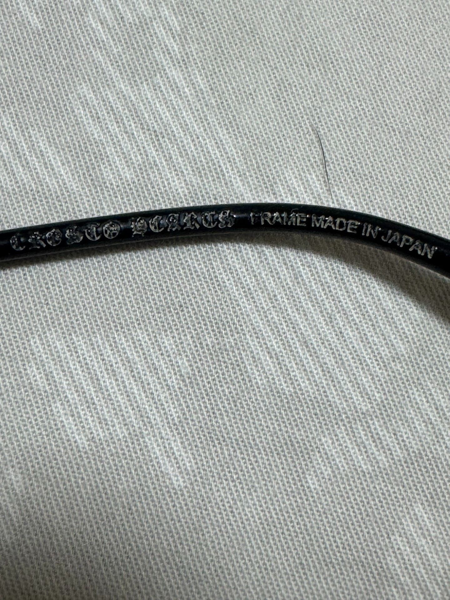 Chrome Hearts Chrome Hearts Bubba-A Round Frame Eyeglasses Size ONE SIZE - 4 Thumbnail