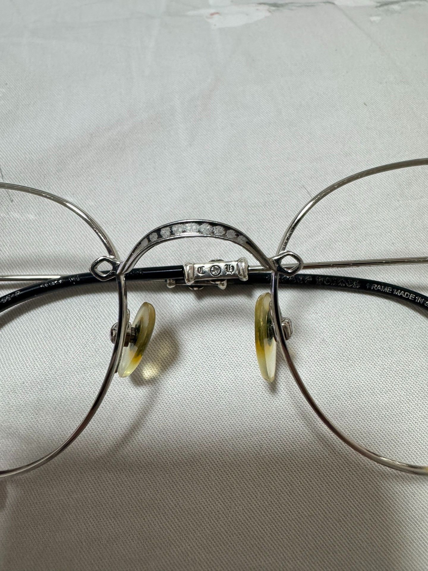 Chrome Hearts Chrome Hearts Bubba-A Round Frame Eyeglasses Size ONE SIZE - 9 Thumbnail