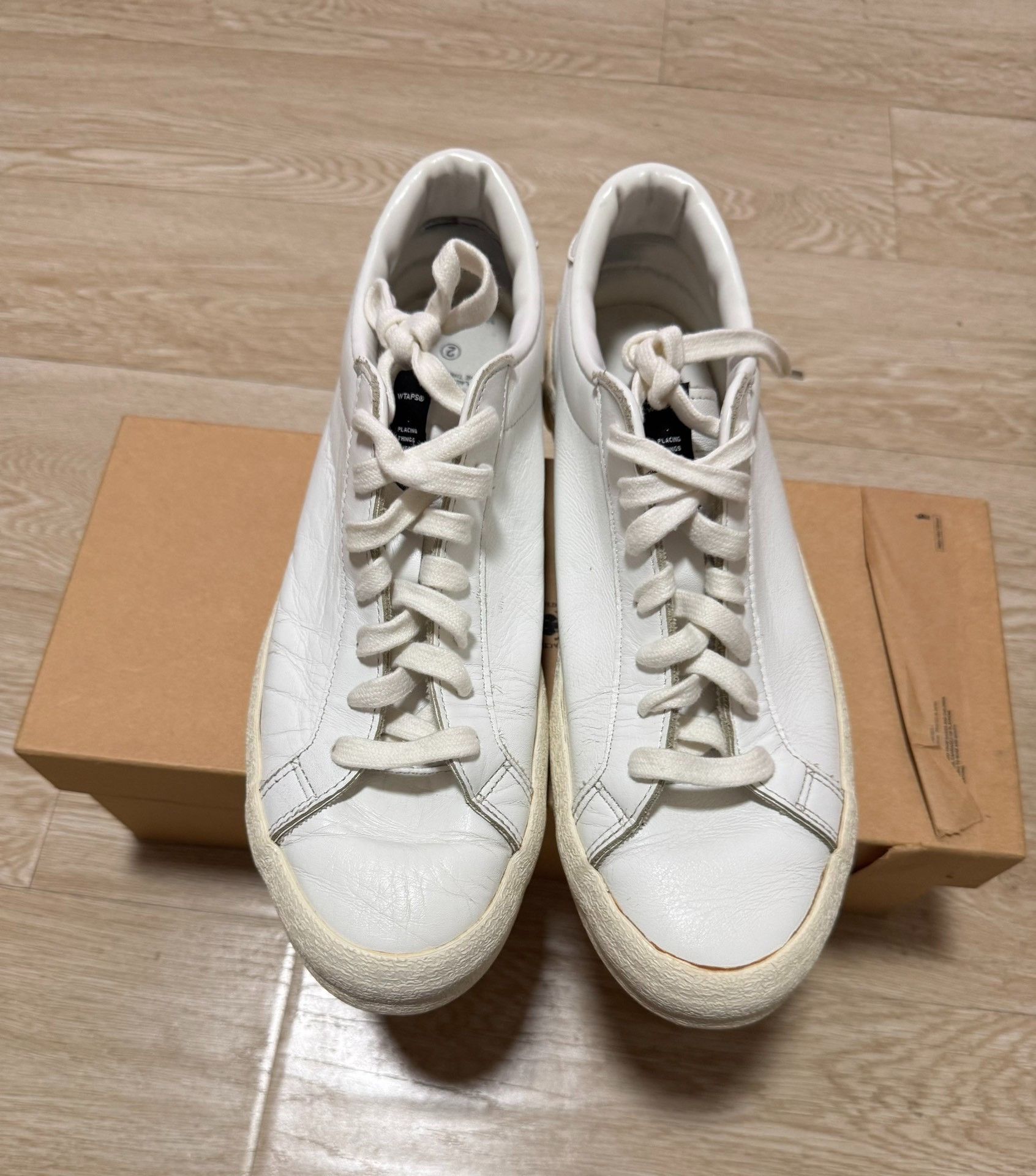 Wtaps WTAPS 16SS Low-Top Leather Shoes Size US 9 / EU 42 - 2 Thumbnail