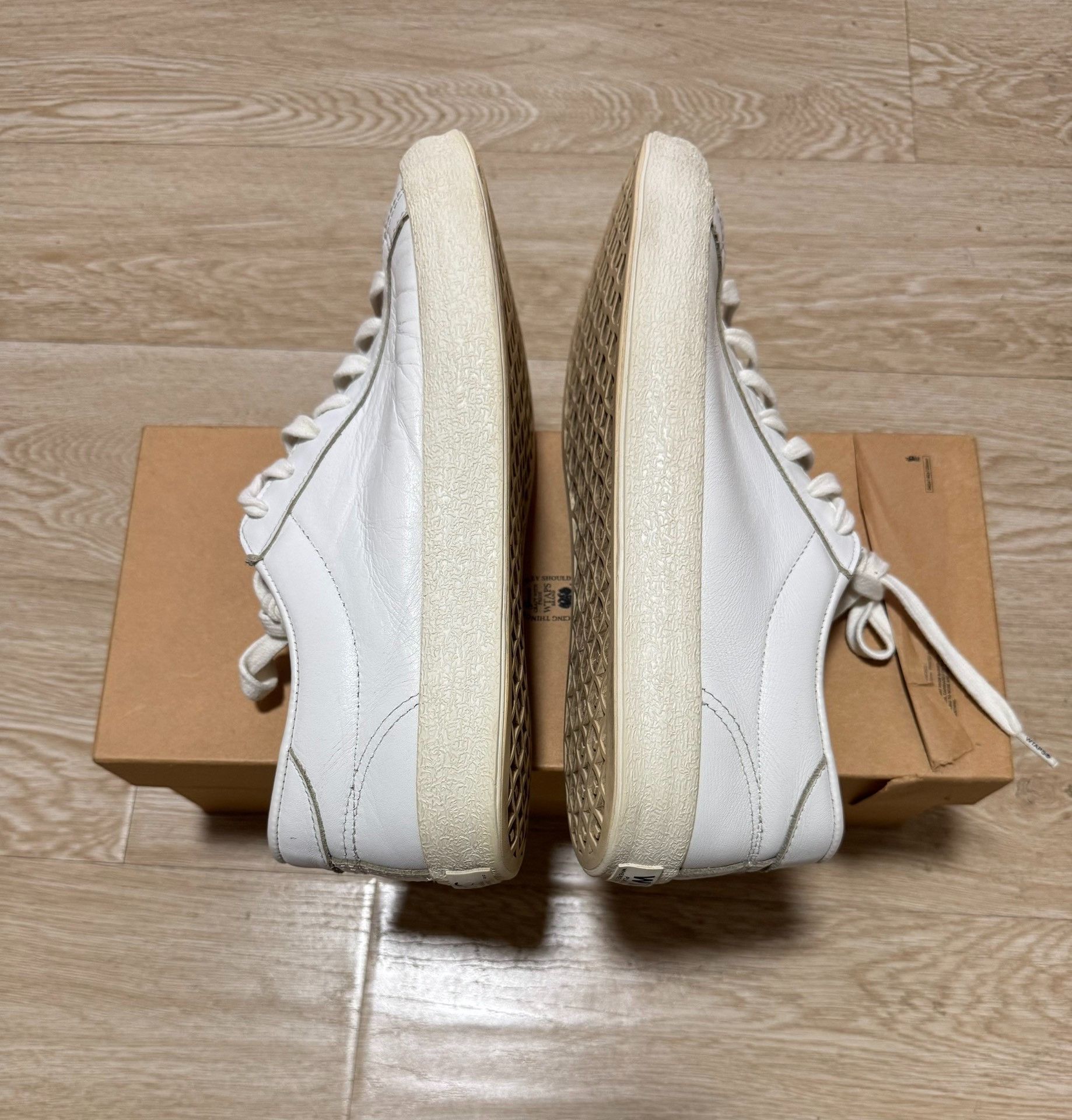 Wtaps WTAPS 16SS Low-Top Leather Shoes Size US 9 / EU 42 - 4 Thumbnail