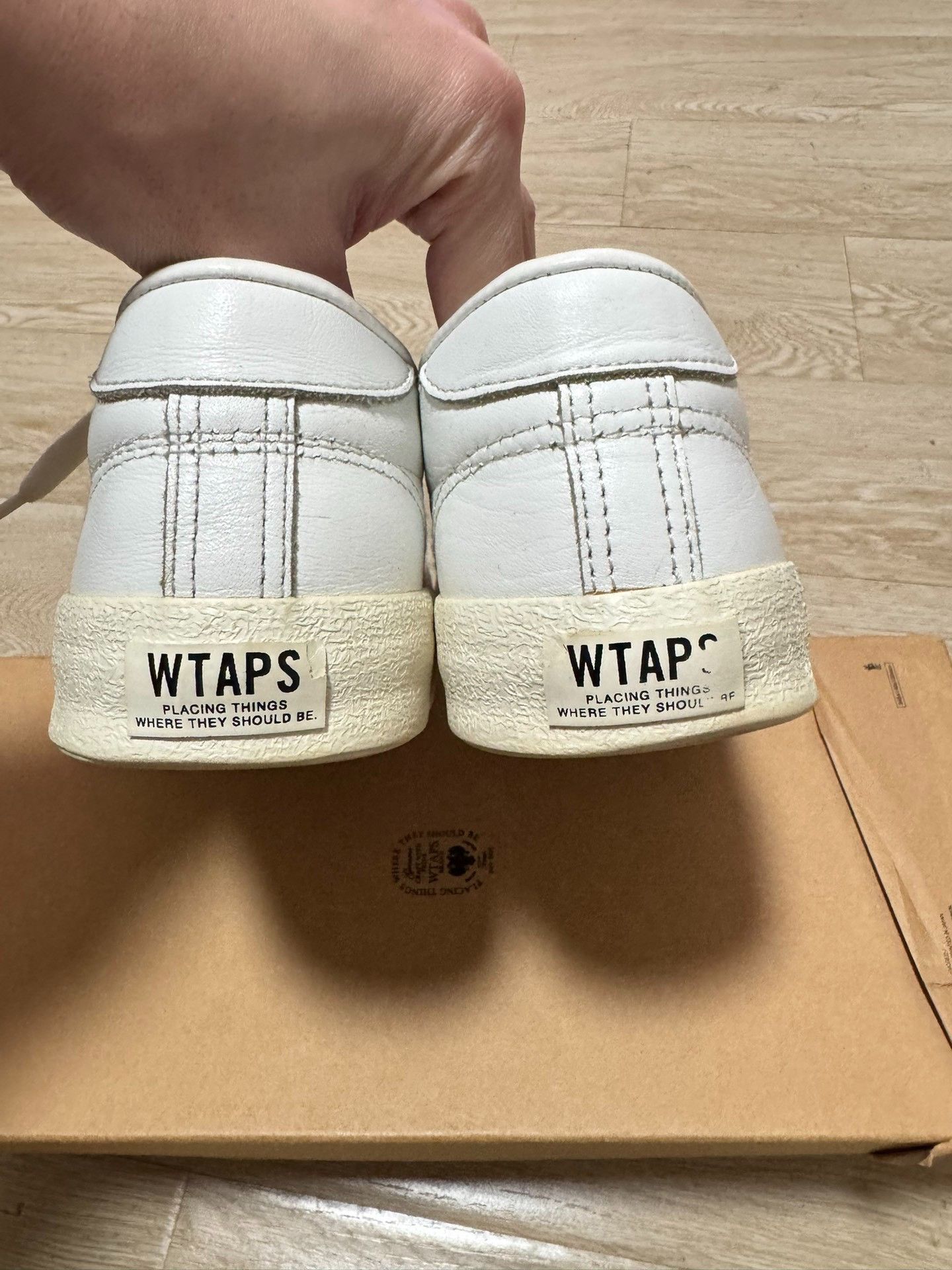 Wtaps WTAPS 16SS Low-Top Leather Shoes Size US 9 / EU 42 - 6 Thumbnail
