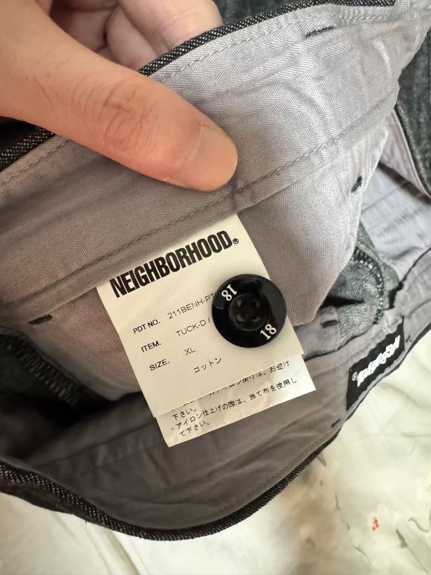 Neighborhood Neighborhood 21ss Black Washed Relaxed Jeans Size US 36 / EU 52 - 5 Thumbnail