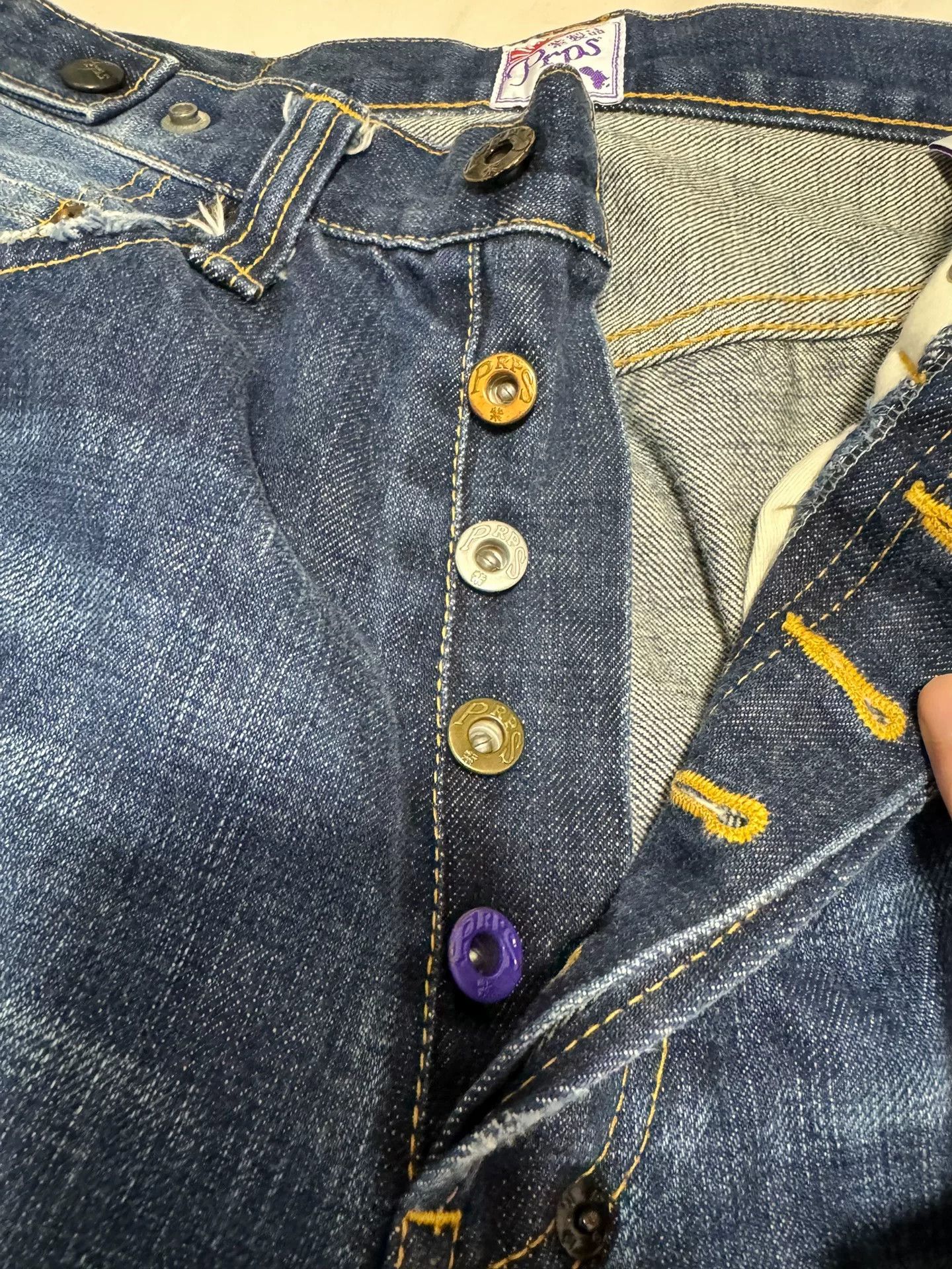 Prps PRPS Japan Washed Distressed Jeans Size US 30 / EU 46 - 4 Thumbnail