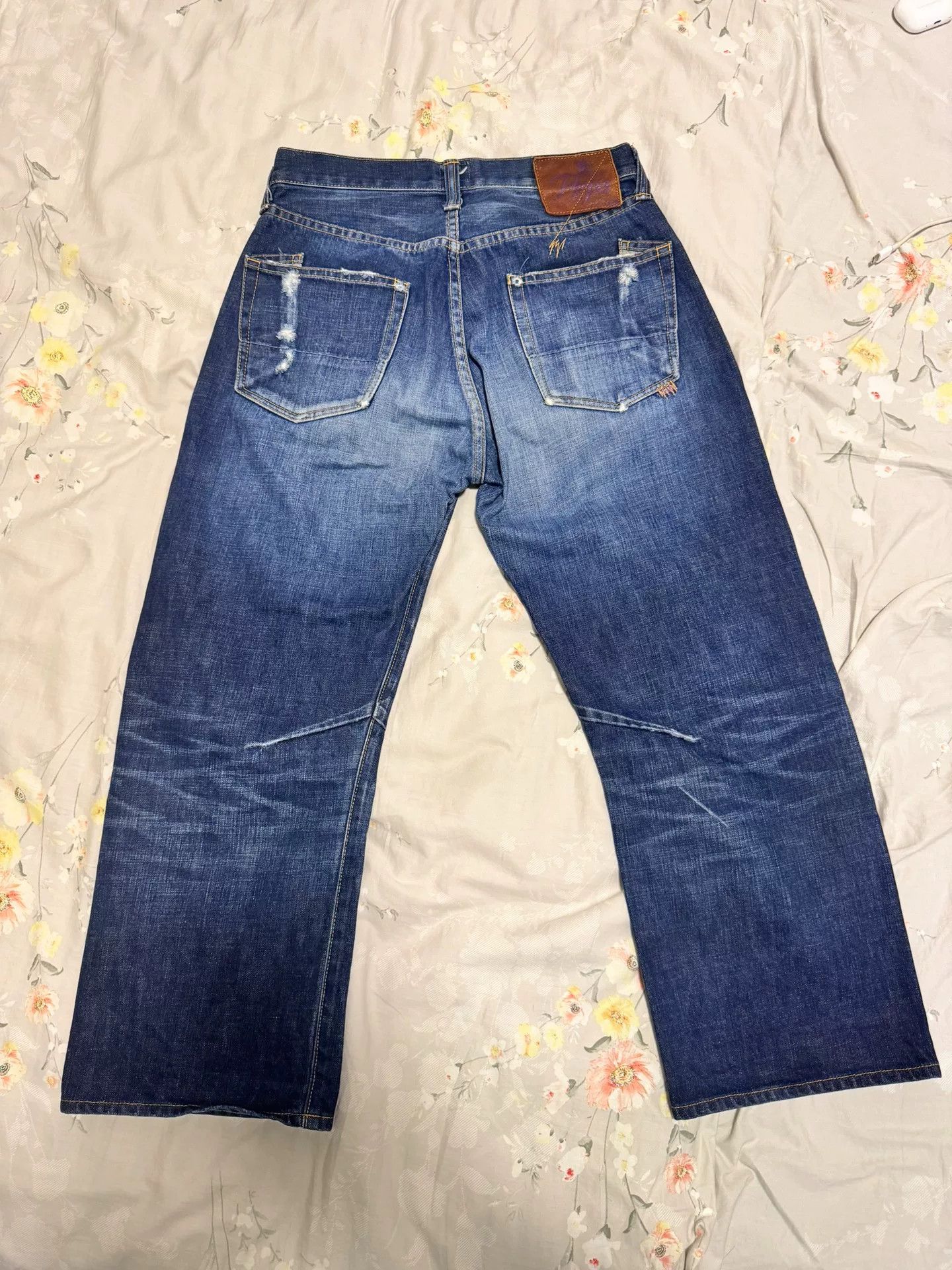 Prps PRPS Japan Washed Distressed Jeans Size US 30 / EU 46 - 2 Thumbnail