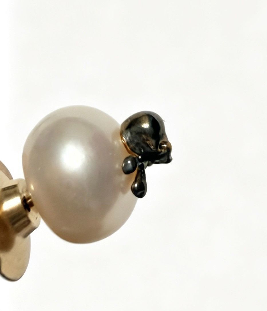 Mastermind Japan mastermind Japan Pearl Skull Brooch Size ONE SIZE - 4 Thumbnail