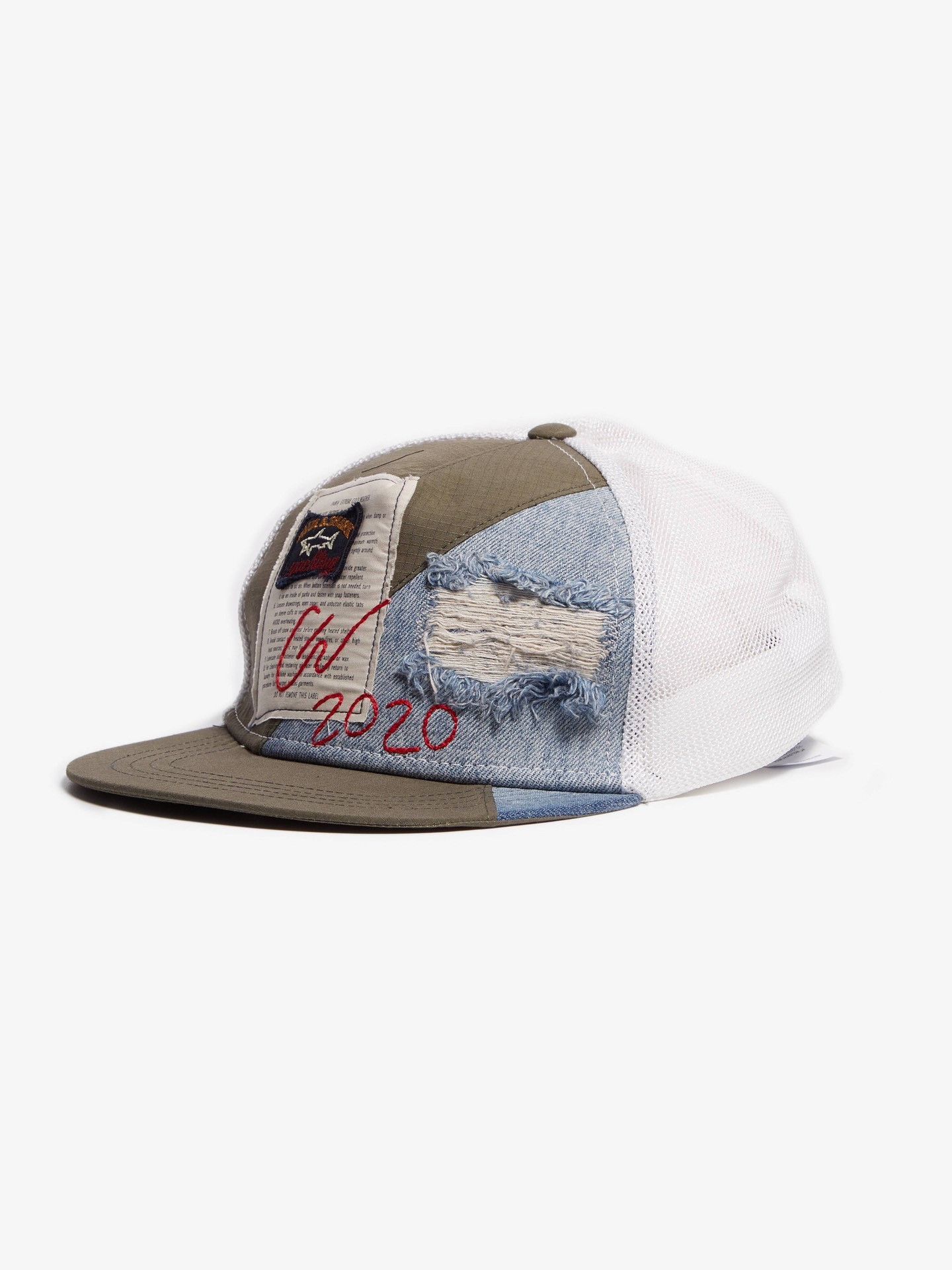 Greg Lauren Greg Lauren x Paul&Shark Woven Baseball Cap Size ONE SIZE - 3 Thumbnail