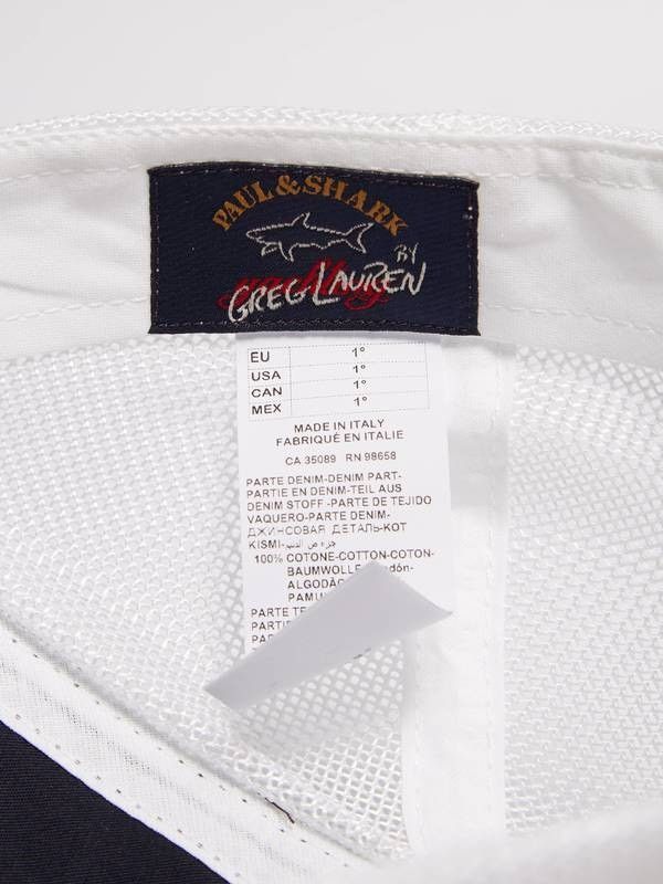 Greg Lauren Greg Lauren x Paul&Shark Woven Baseball Cap Size ONE SIZE - 7 Thumbnail