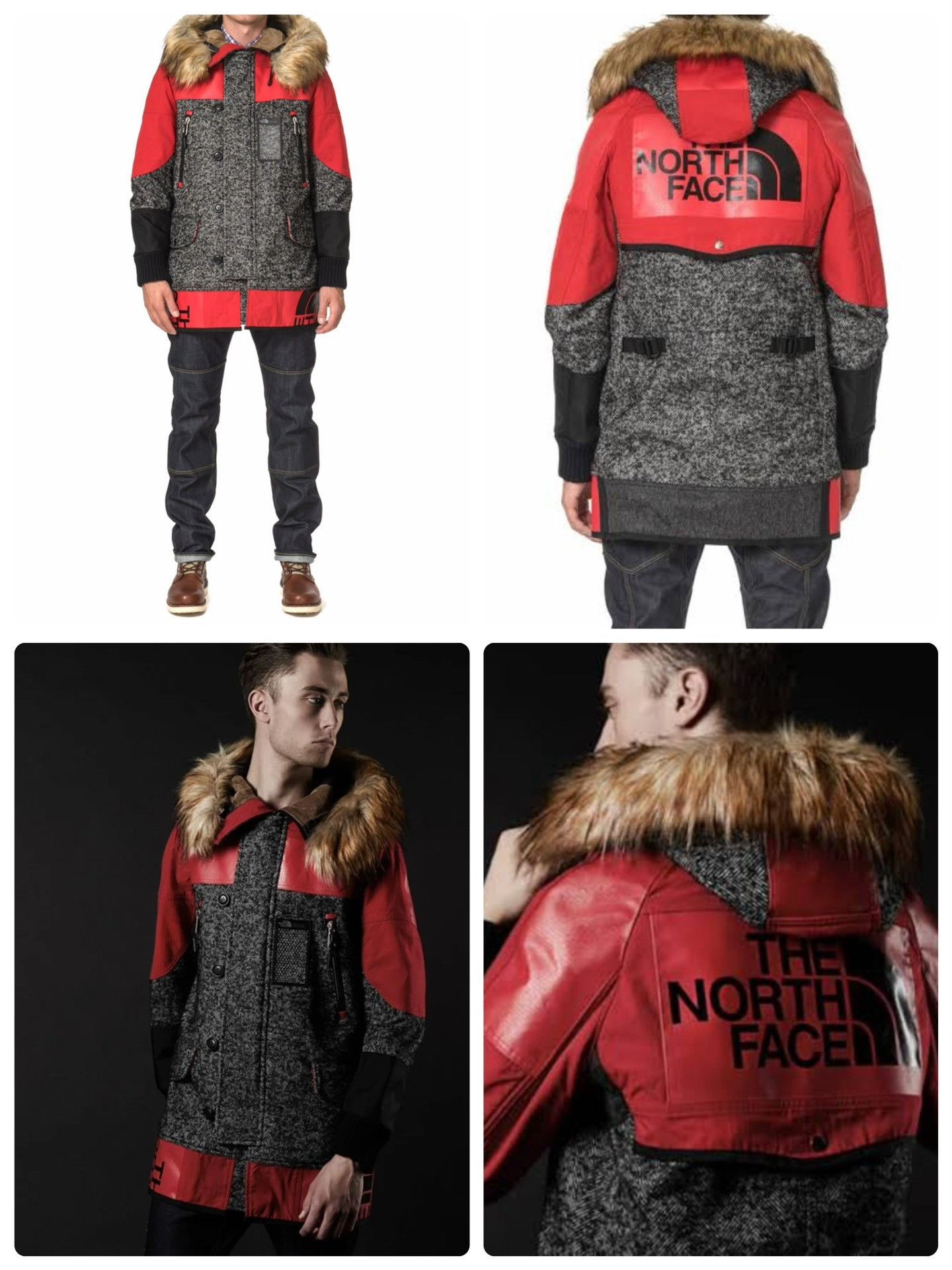 Junya Watanabe Junya Watanabe x The North Face Tweed Parka Size US S / EU 44-46 / 1 - 9 Thumbnail