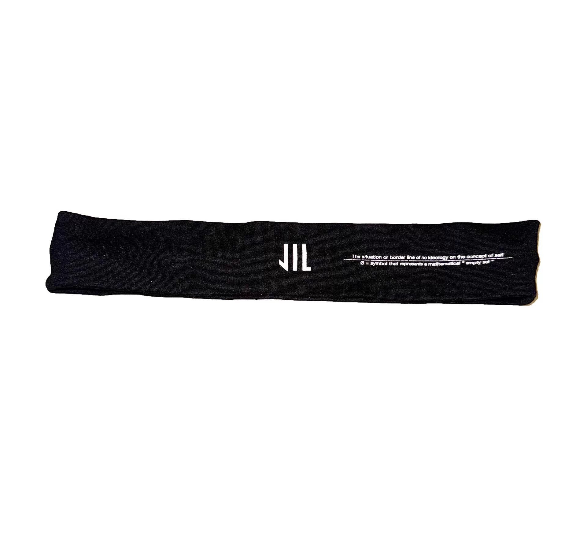 Julius NILOS BY JULIUS_7 Black Headband Size ONE SIZE - 2 Thumbnail