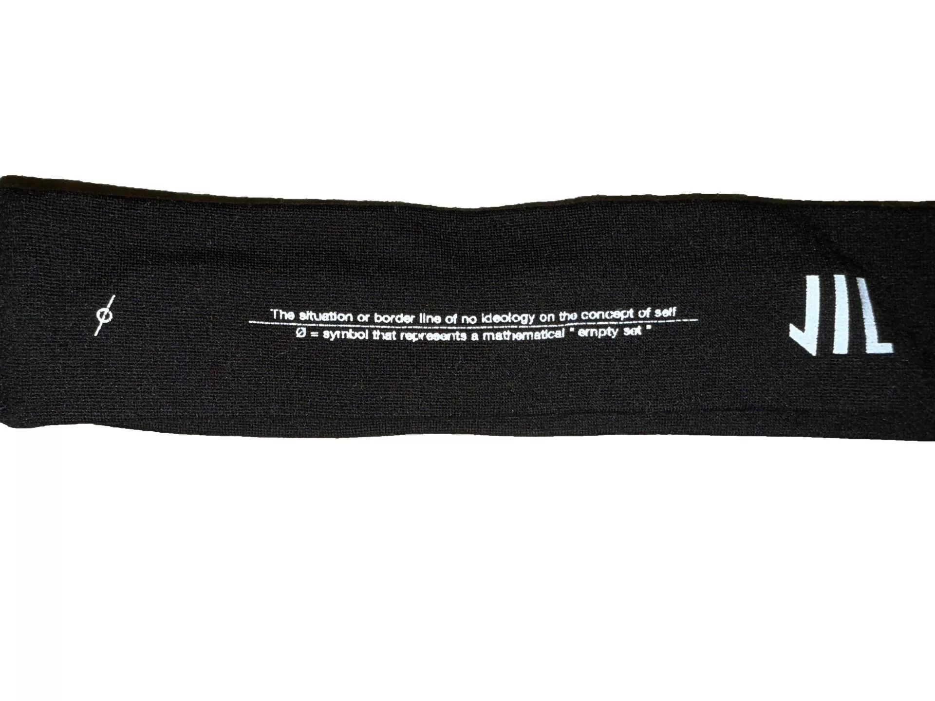 Julius NILOS BY JULIUS_7 Black Headband Size ONE SIZE - 4 Thumbnail