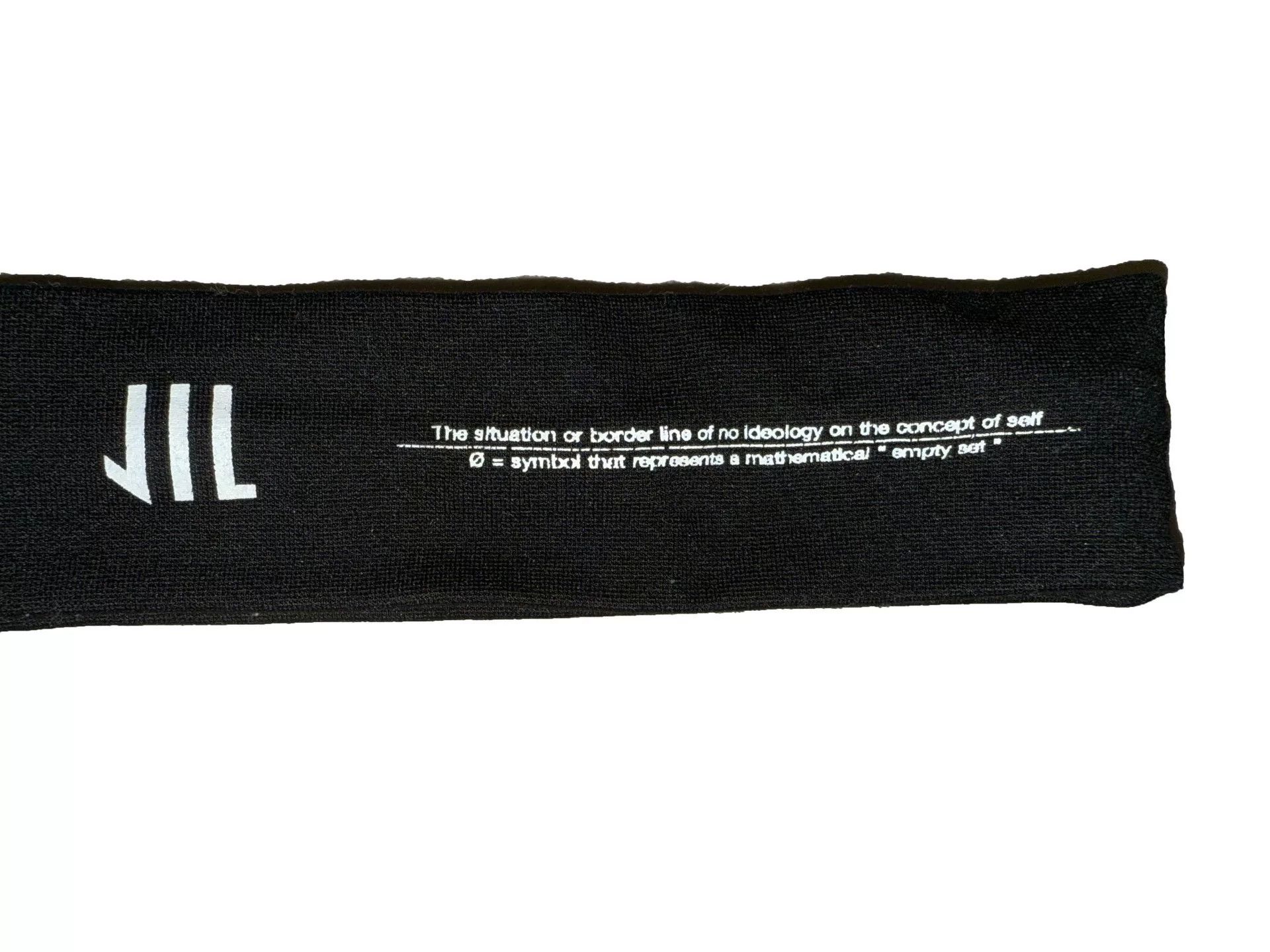 Julius NILOS BY JULIUS_7 Black Headband Size ONE SIZE - 3 Thumbnail