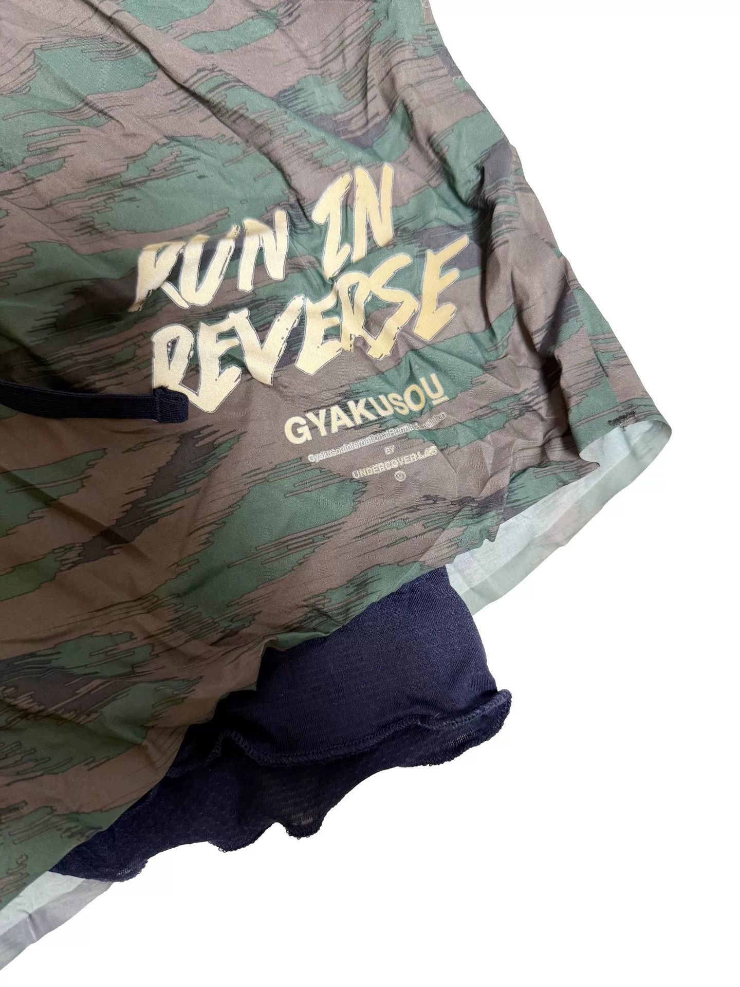 Undercover GYAKUSOU x Nike Tiger Camo Running Shorts Size US 34 / EU 50 - 5 Thumbnail