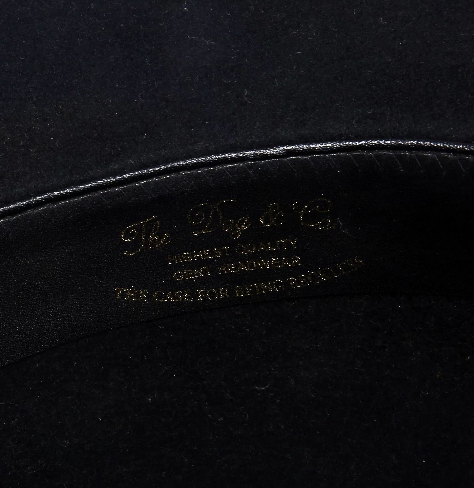 THE H.W.DOG&CO. h.w dog&co POINT-H Wool Hat Size ONE SIZE - 4 Thumbnail
