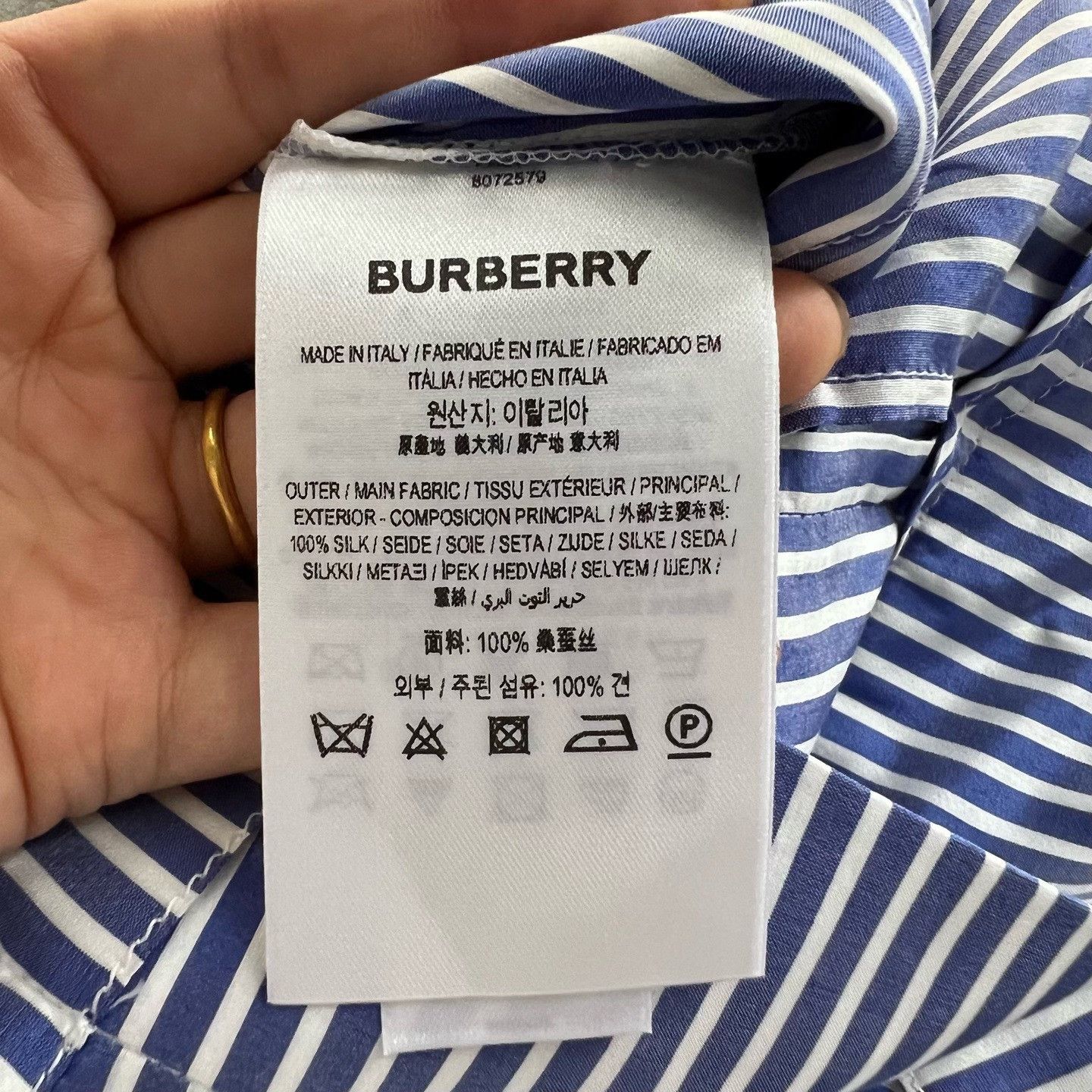 Burberry Burberry Striped Shorts 32 Men Size US 32 / EU 48 - 5 Thumbnail