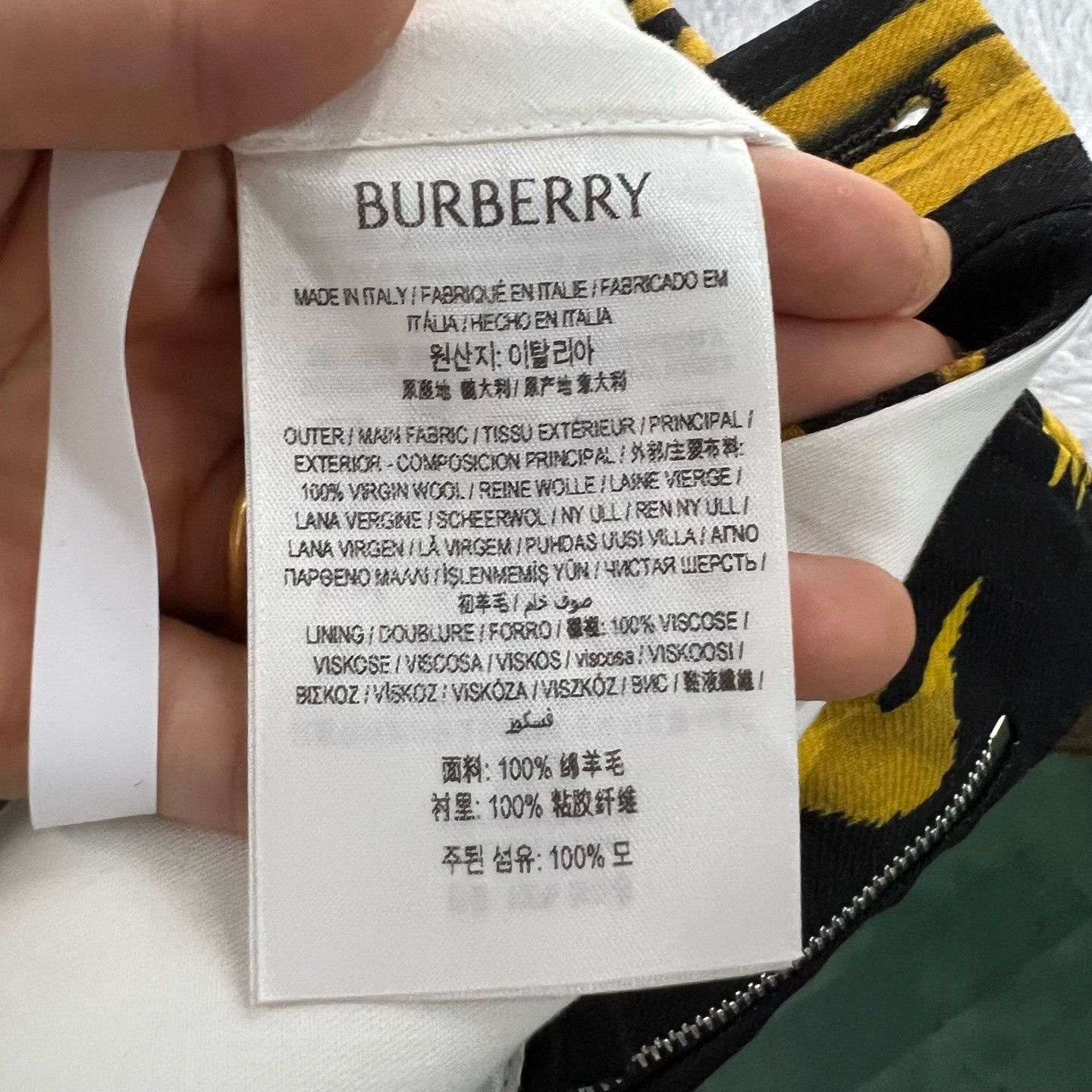 Burberry Burberry Wool Printed Casual Pants 32 Men Size US 32 / EU 48 - 5 Thumbnail