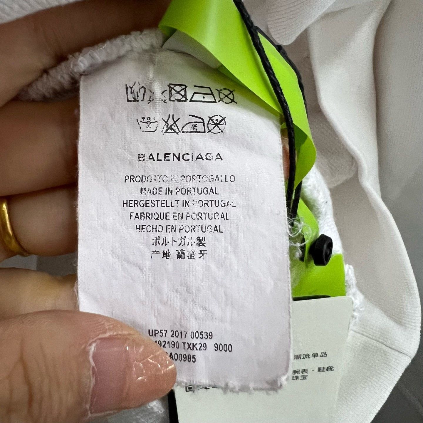 Balenciaga Balenciaga Retro Printed White Hoodie S Women Size S / US 4 / IT 40 - 4 Thumbnail