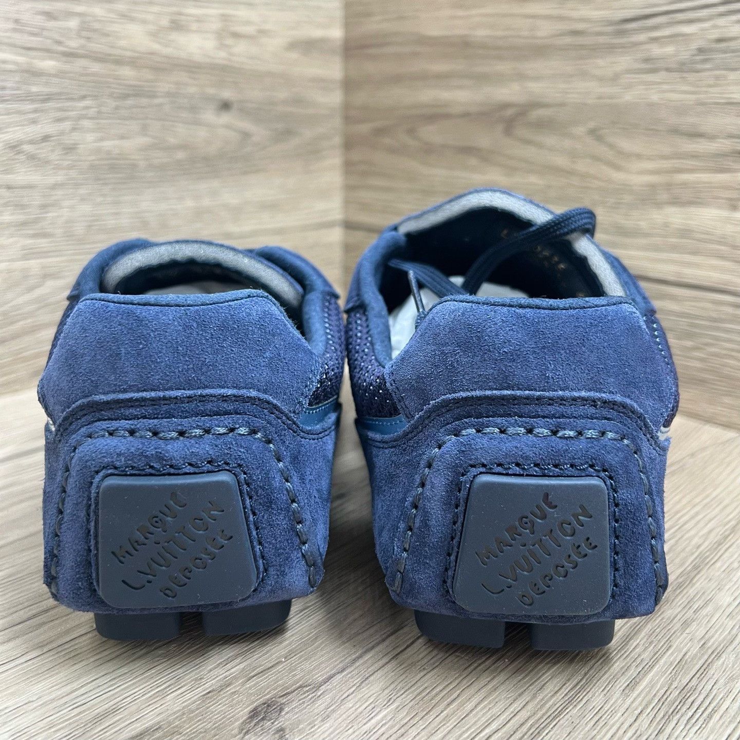 Louis Vuitton Louis Vuitton Blue Lowtop Sneakers 7 Men Size US 7 / EU 40 - 5 Thumbnail