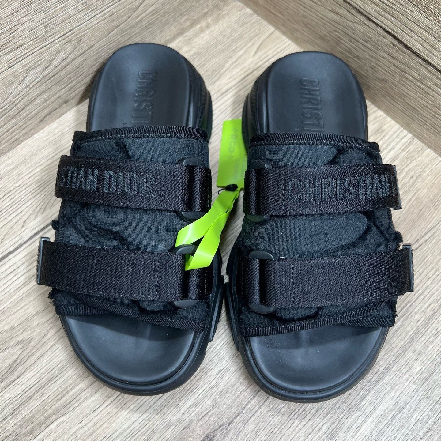 Dior Dior Black Sandals us_6 Women Size US 6 / IT 36 - 3 Thumbnail