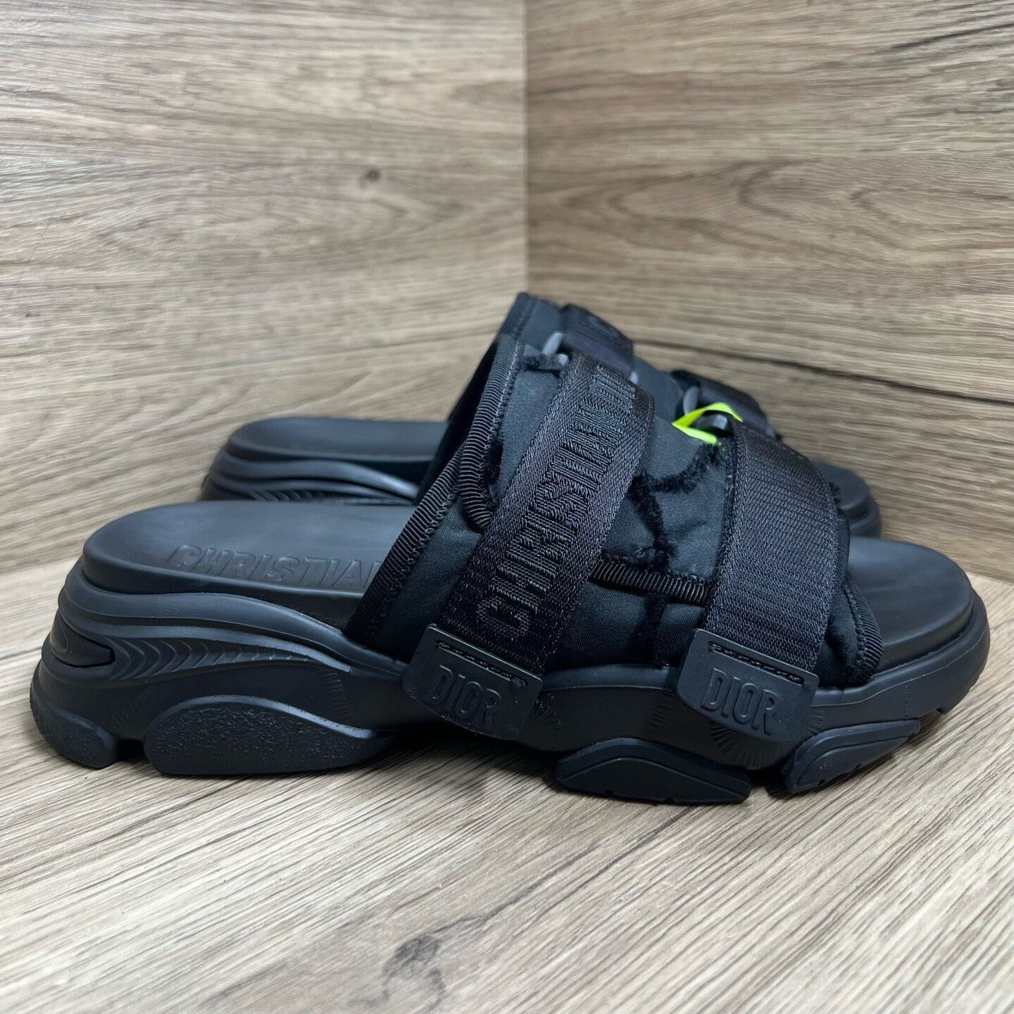 Dior Dior Black Sandals us_6 Women Size US 6 / IT 36 - 4 Thumbnail