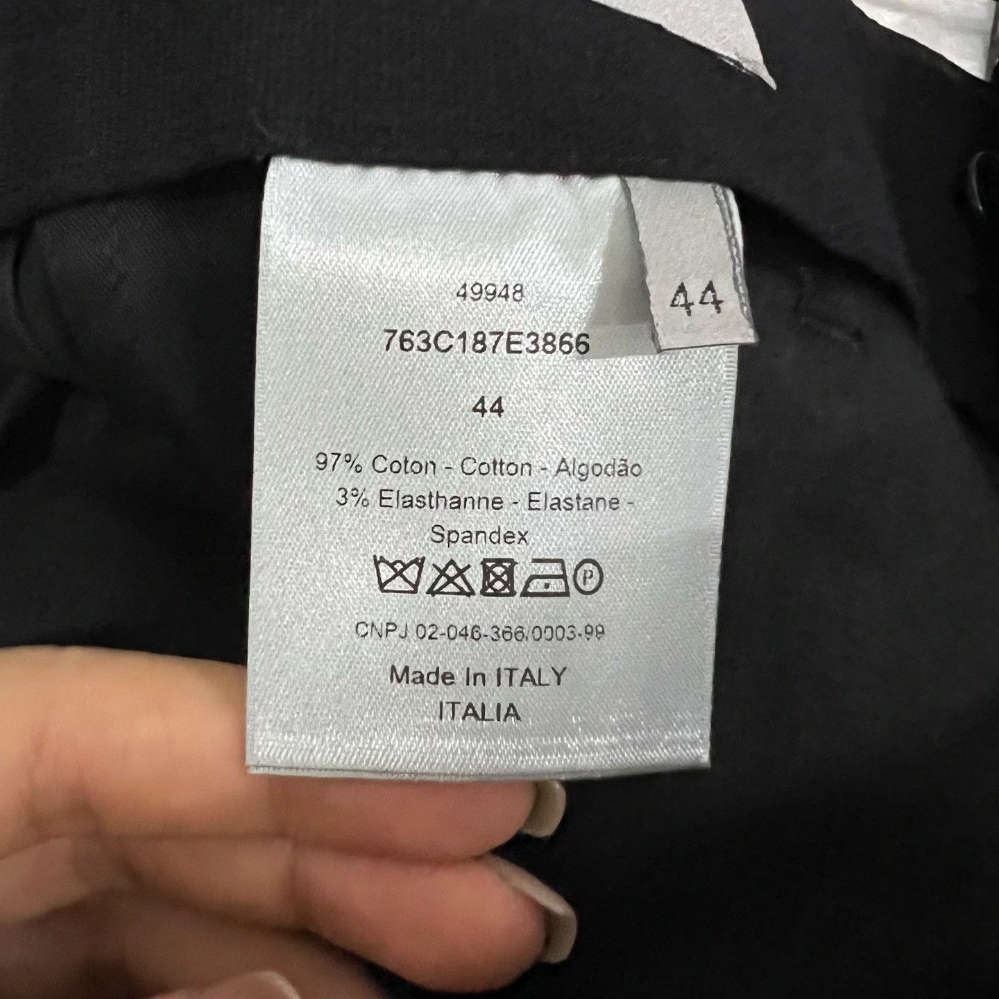 Dior Dior Straight Black Casual Pants 44 Men Size US 44 / EU 60 - 5 Thumbnail