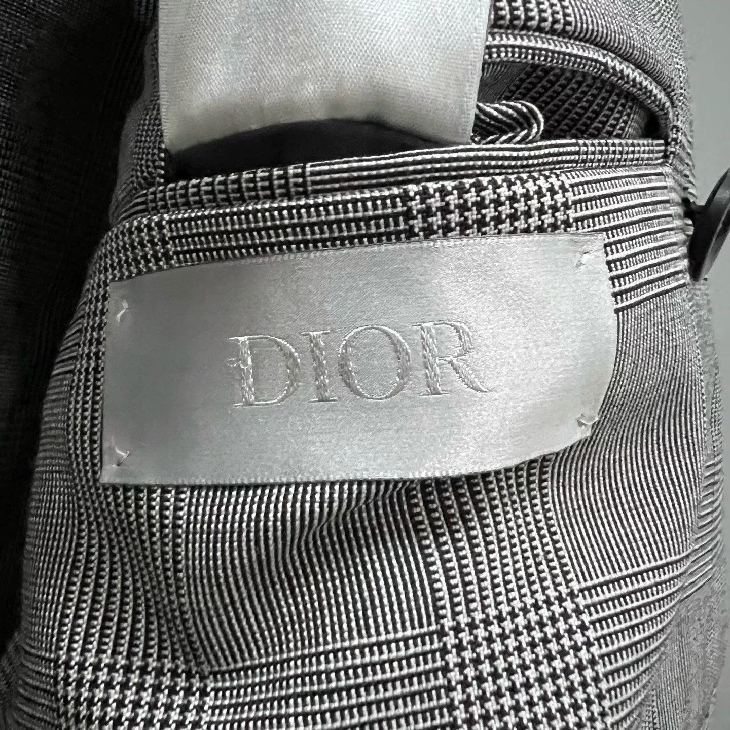 Dior Dior Plaid Gray Suit 40r Men Size 40R - 4 Thumbnail
