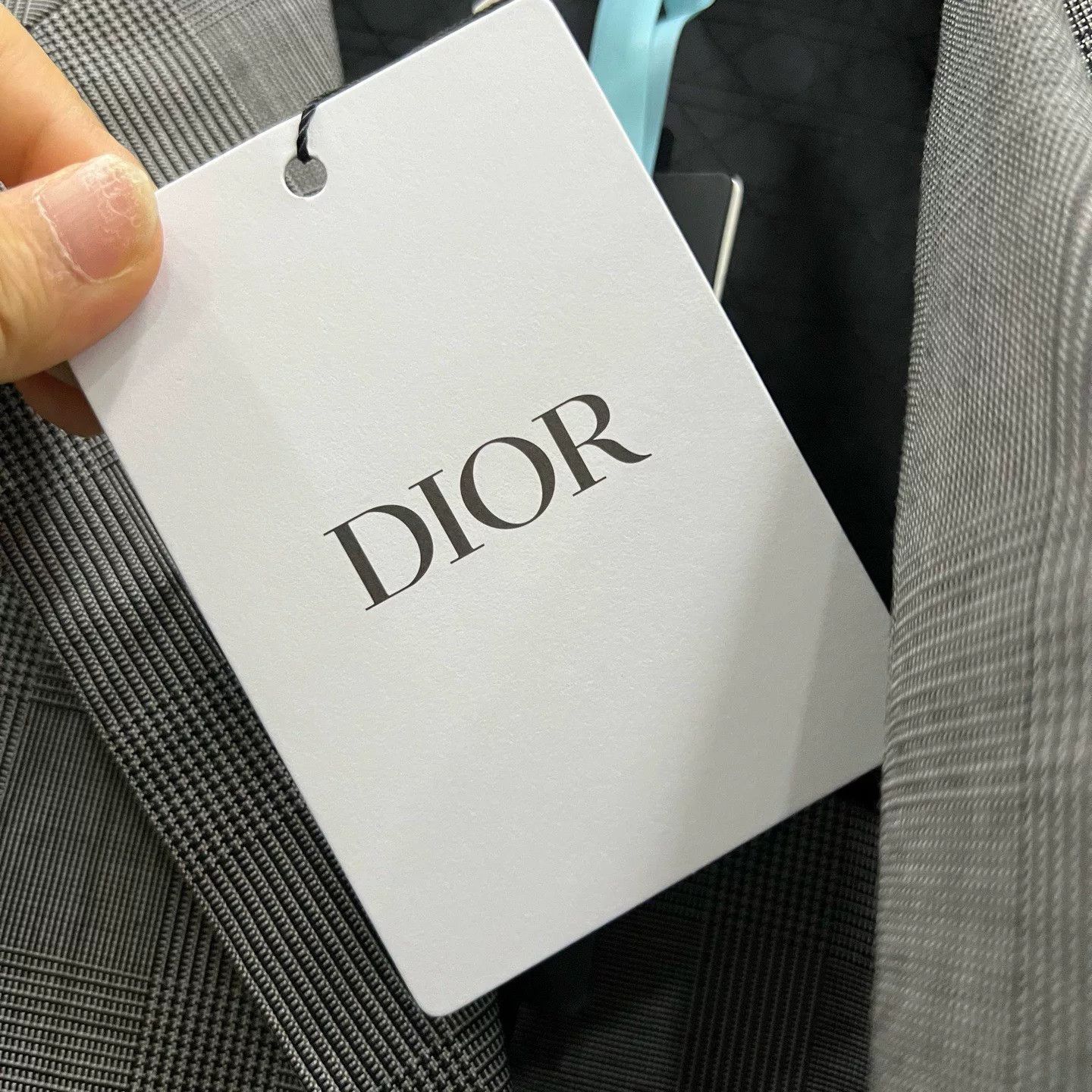 Dior Dior Plaid Gray Suit 40r Men Size 40R - 5 Thumbnail