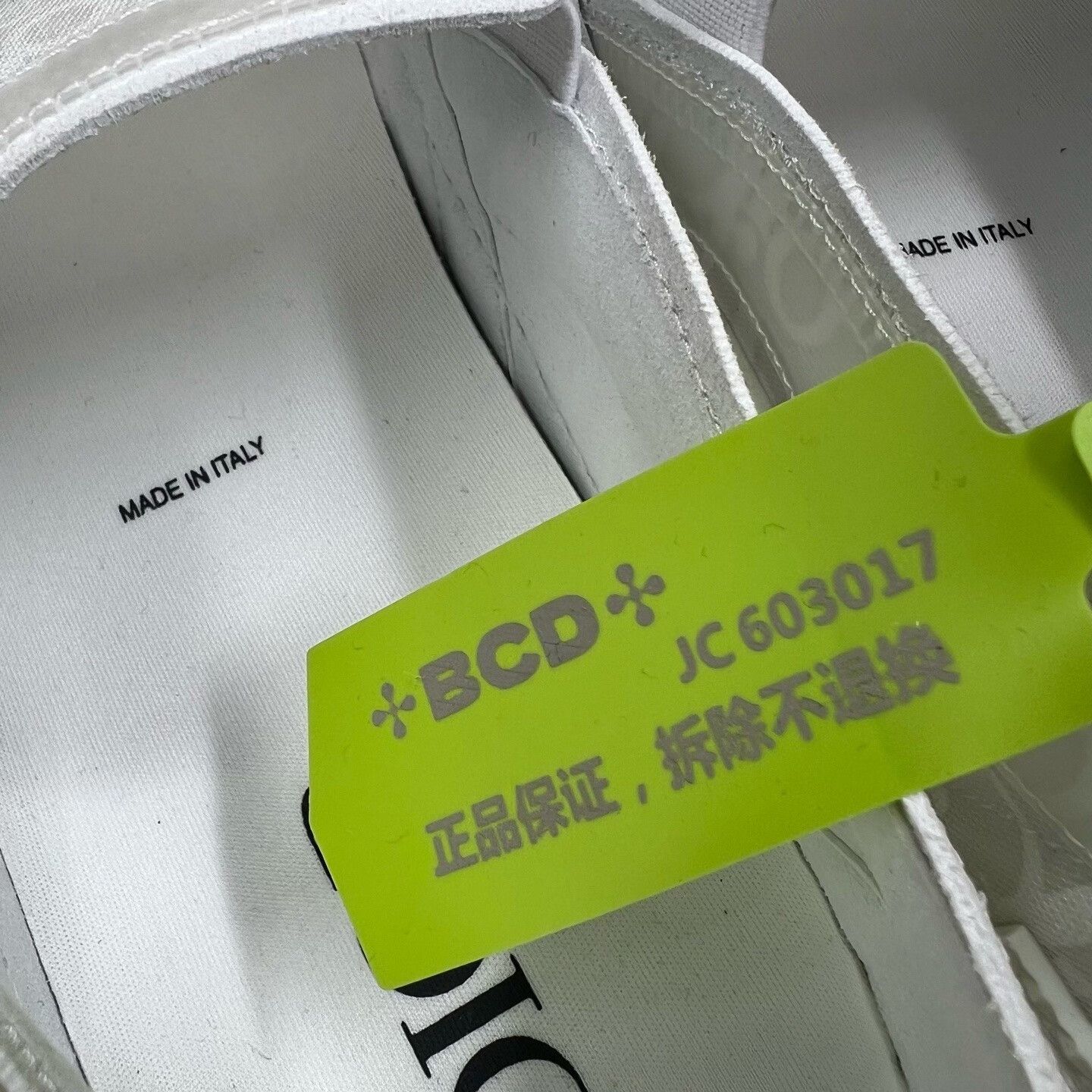 Dior Dior White Lowtop Sneakers it_42 Women Size US 12 / IT 42 - 7 Thumbnail