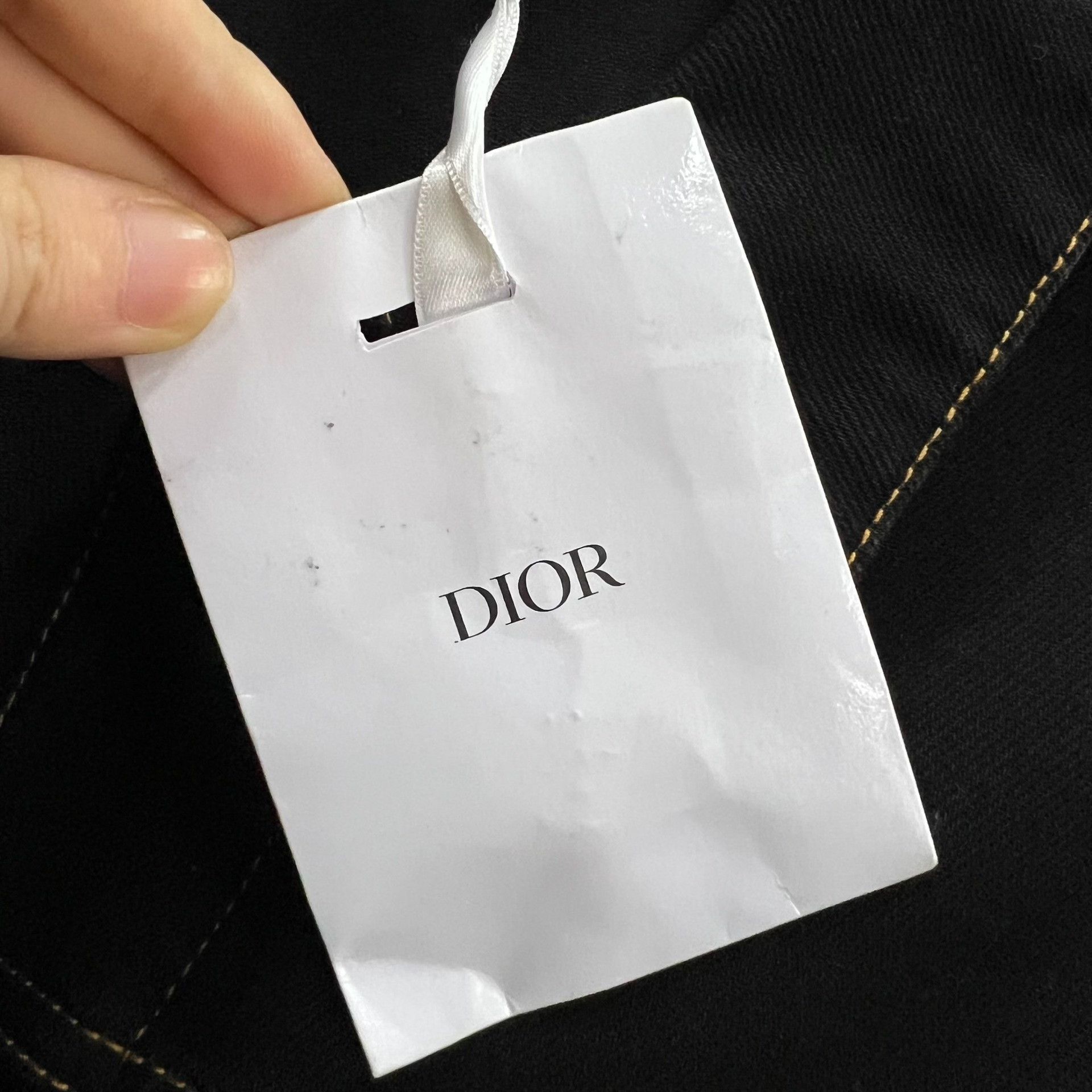 Dior Dior Denim Black Jacket it_34 Women Size XXS / US 00 / IT 34 - 5 Thumbnail
