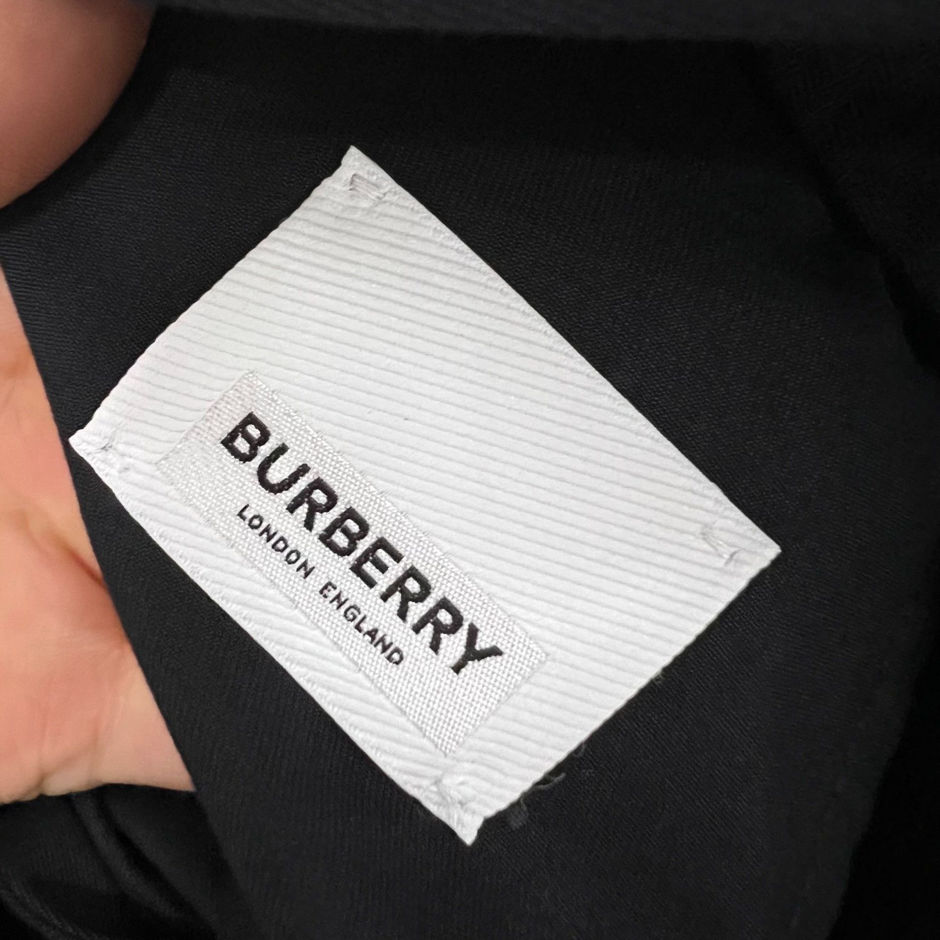 Burberry Burberry Black Casual Pants 30 Men Size US 30 / EU 46 - 4 Thumbnail